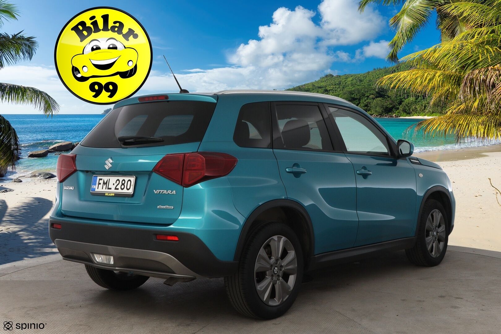 Suzuki Vitara 2019 112 BOOSTERJET 4WD GL+ 6AT - 1Om Suomiauto / Adapt.Vakkari / Peruutuskamera / BLIS / Juuri tullut Tampereelle!
