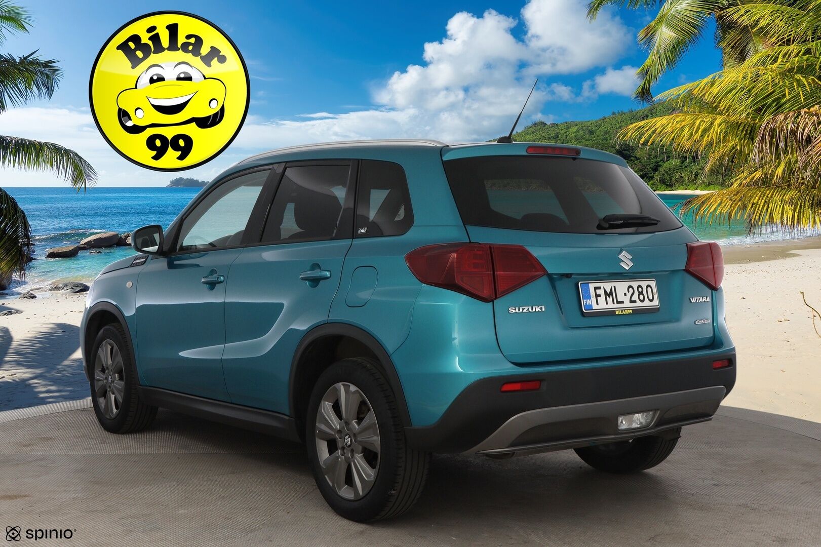 Suzuki Vitara 2019 112 BOOSTERJET 4WD GL+ 6AT - 1Om Suomiauto / Adapt.Vakkari / Peruutuskamera / BLIS / Juuri tullut Tampereelle!