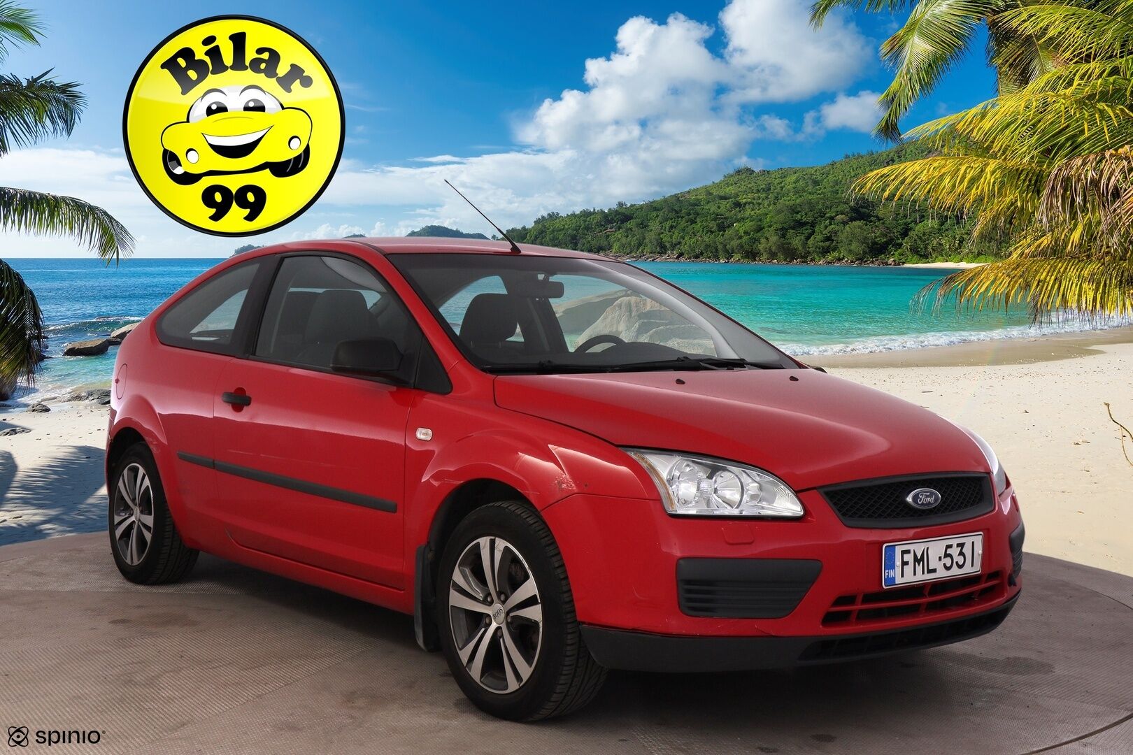Ford Focus 2005 2D FOCUS HATCHBACK 1.6 *Myydään Huutokaupat.com*