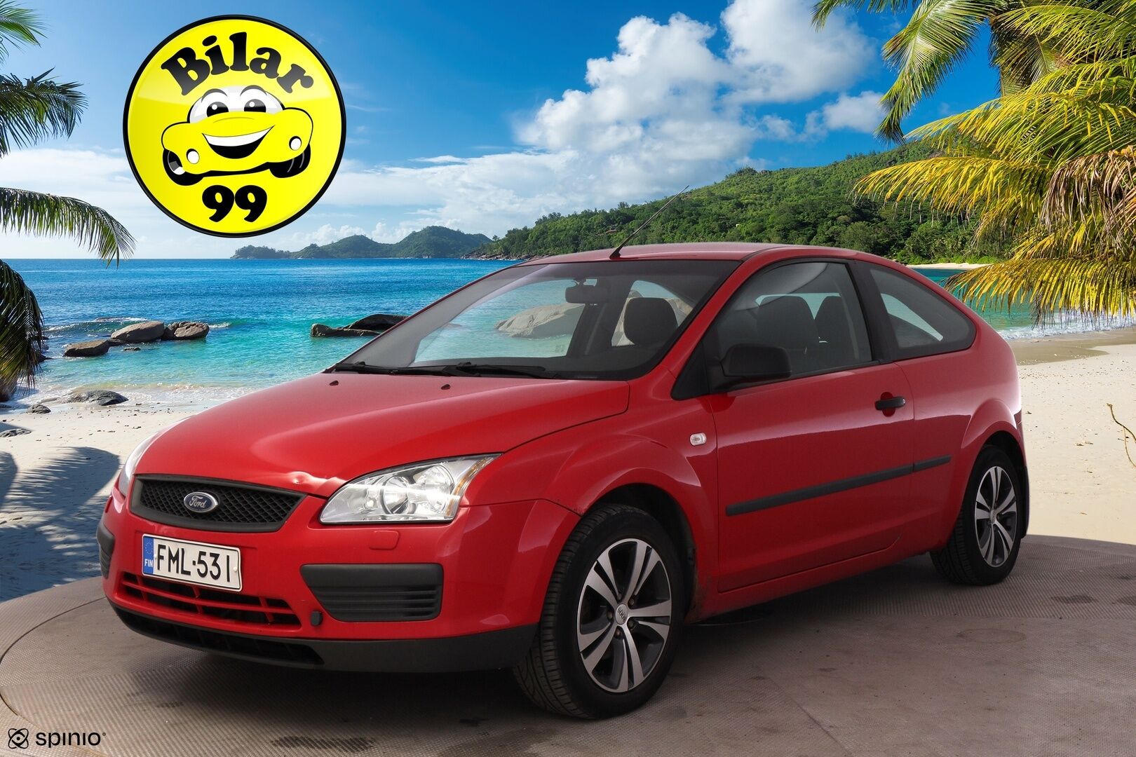 Ford Focus 2005 2D FOCUS HATCHBACK 1.6 *Myydään Huutokaupat.com*