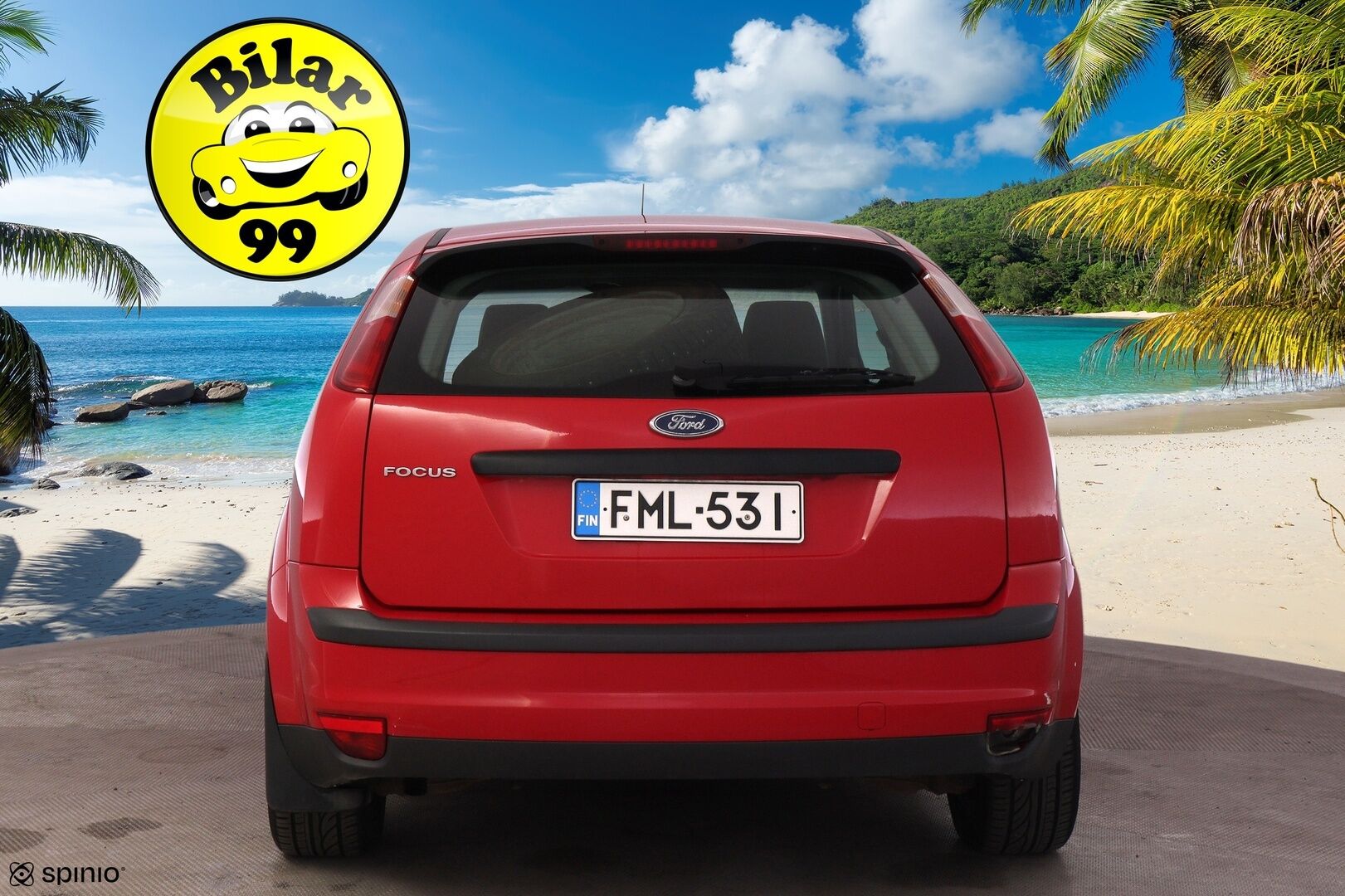 Ford Focus 2005 2D FOCUS HATCHBACK 1.6 *Myydään Huutokaupat.com*