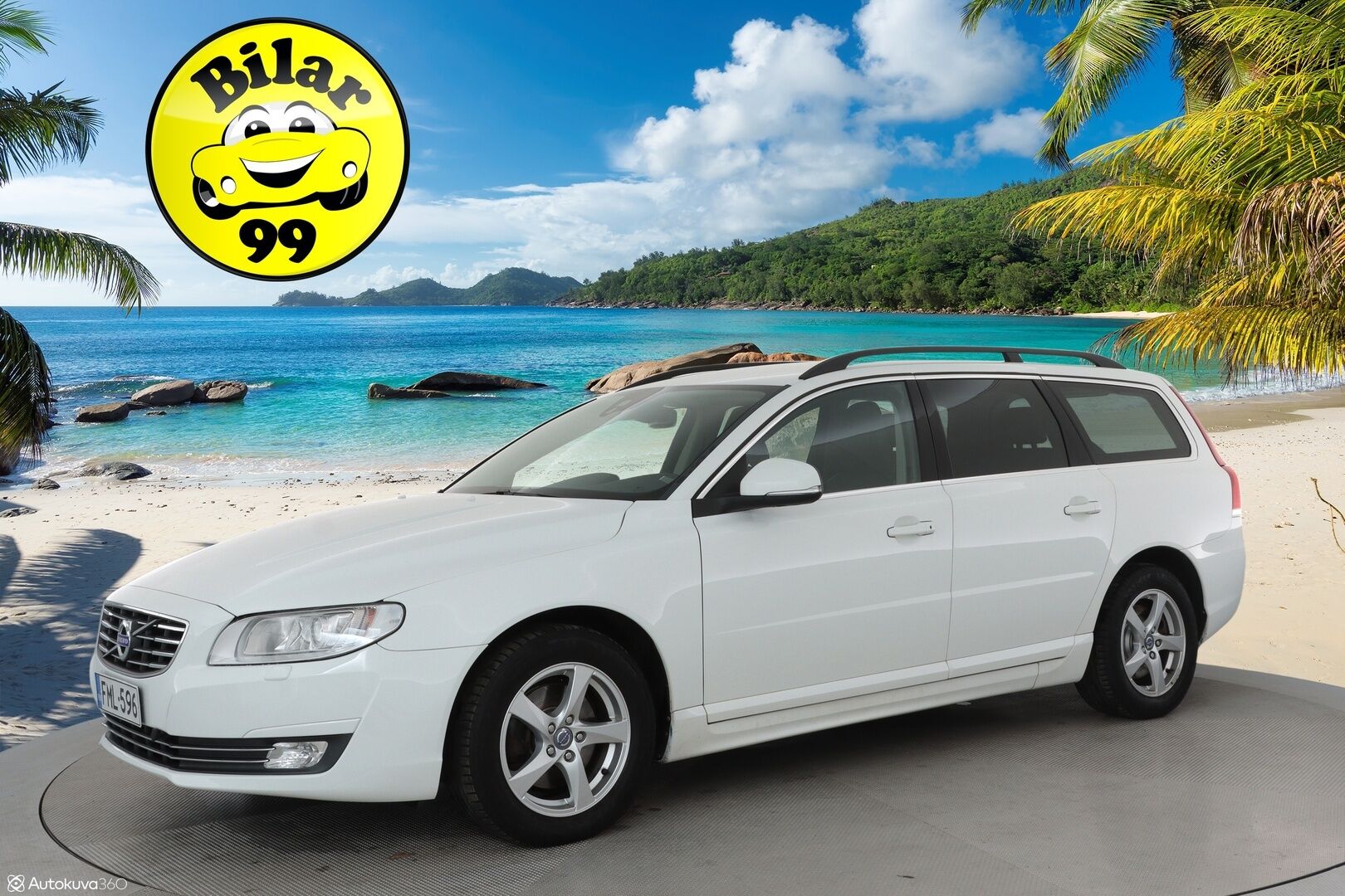 Volvo V70 2015 D4 Momentum - Webasto / Vetokoukku / Ratinlämmitys / Puolinahkasisusta / Xenon / Peruutustutka / Digimittaristo!