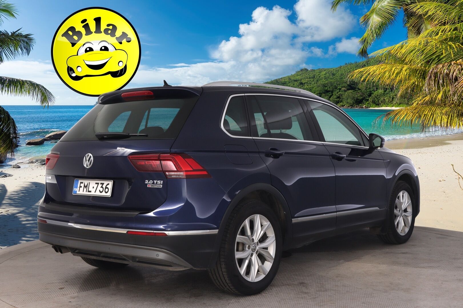 Volkswagen Tiguan 2017 Highline 2,0 TSI 4MOTION DSG - Hierova kuljettajan istuin | Digimittaristo | Kaukosäätöinen webasto | Vetokoukku | Navi | KeyLess  | 2x renkaat&alumiinivanteet | Suomi-auto