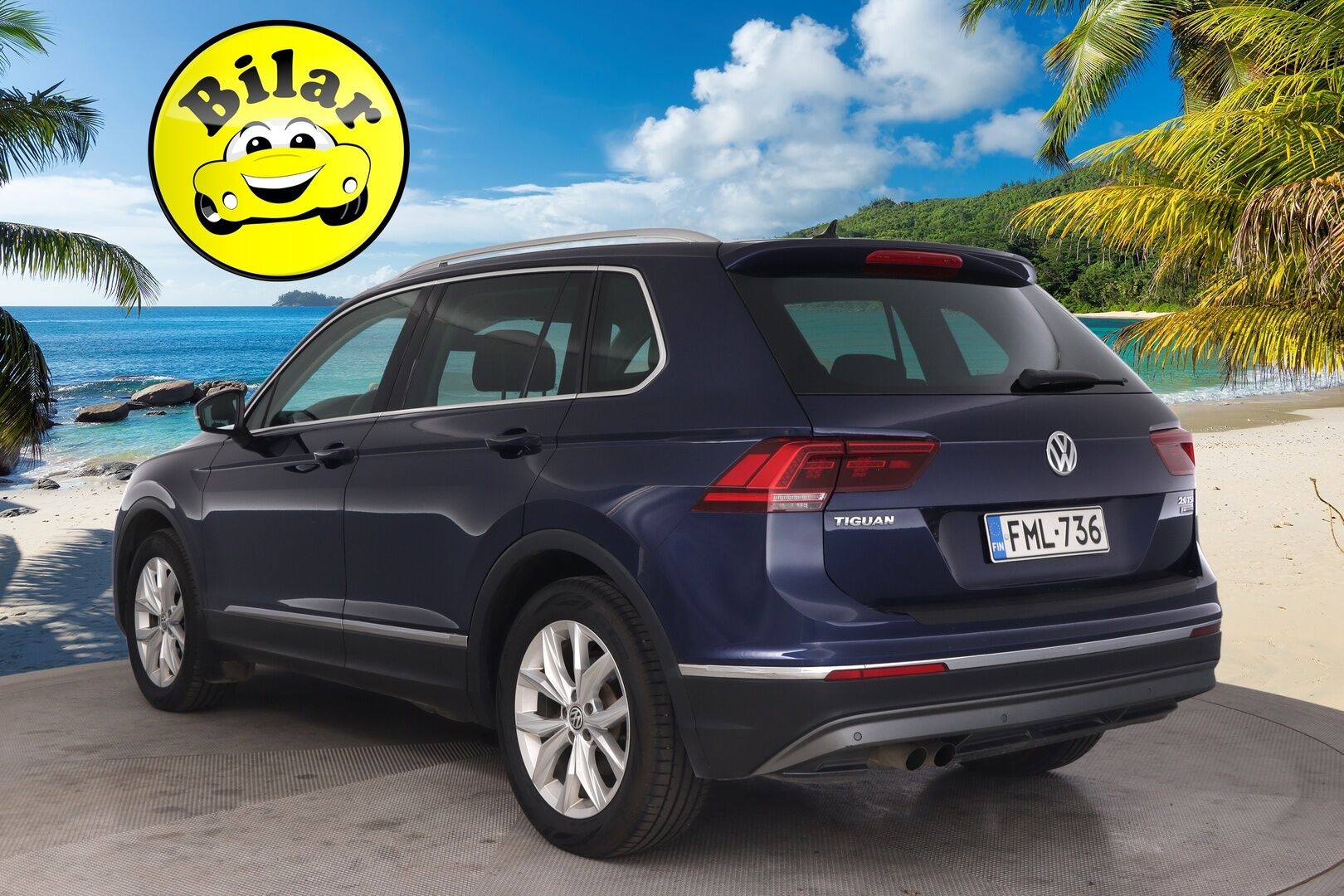 Volkswagen Tiguan 2017 Highline 2,0 TSI 4MOTION DSG - Hierova kuljettajan istuin | Digimittaristo | Kaukosäätöinen webasto | Vetokoukku | Navi | KeyLess  | 2x renkaat&alumiinivanteet | Suomi-auto