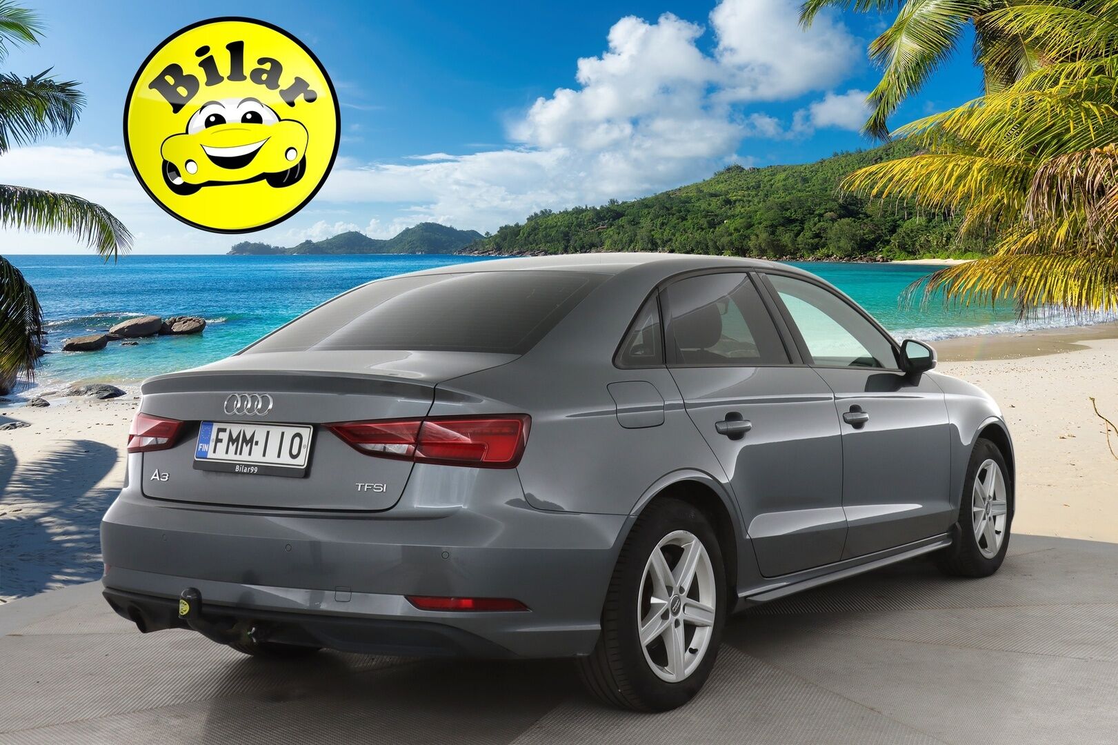 Audi A3 2016 Sedan Business 1,0 TFSI 85 kW - | Juuri Huollettu! | Webasto | Suomi-auto | Vetokoukku | Vakionopeudensäädin | Bluetooth | P. Tutka | Penkinlämmitys | Kahdet renkaat | MMI- näyttö | 