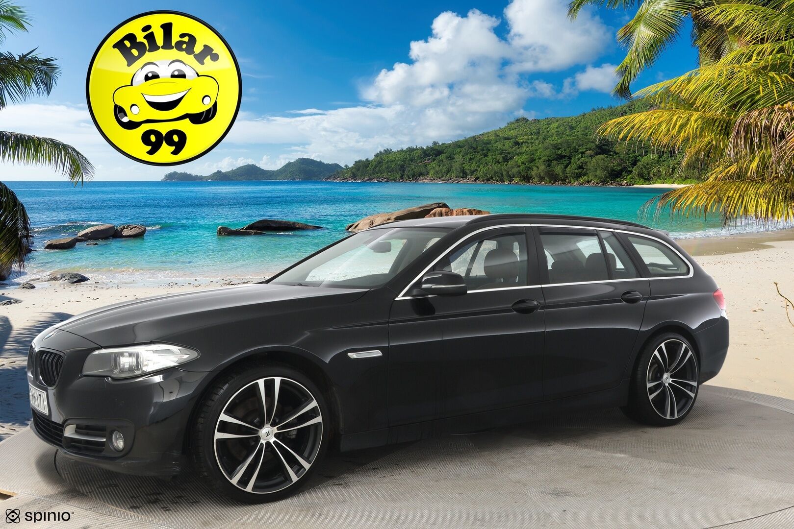 BMW 518 2017 F11 Touring 518d A Business Exclusive Edition** Tutkat / Sporttipenkit / Ruskeat nahat / Sähkö- luukku* - Ei AdBlue / Kahdet hyvät renkaat vanteineen