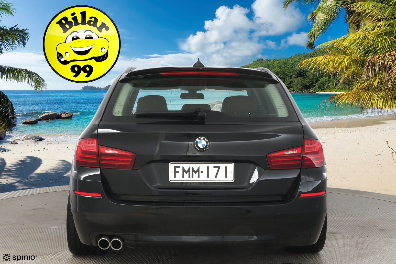 BMW 518 2017 F11 Touring 518d A Business Exclusive Edition** Tutkat / Sporttipenkit / Ruskeat nahat / Sähkö- luukku* - Ei AdBlue / Kahdet hyvät renkaat vanteineen