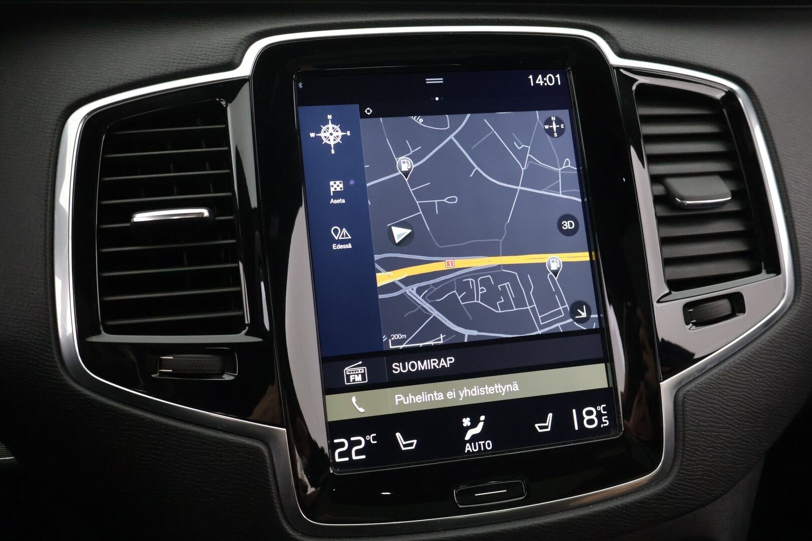 Volvo XC90 2017 D5 AWD Inscription aut 7-paikkainen */ HUD / Panorama / 360-kamera / Adapt vakkari / Webasto / Koukku / Nahkapenkit / 2x renkaat /* - 3,99 % KORKOTARJOUS TÄHÄN AUTOON 14.9. ASTI! - */ Merkkihuollettu Suomi-auto / Särmä yksilö / 2x renkaat /*