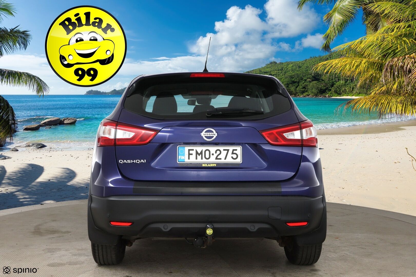 Nissan Qashqai 2016 DIG-T 163 Acenta 2WD 6M/T E6 Safety Pack Connect / Vetokoukku / Lohkolämmitin / P. Kamera / P. Tutkat / Hyvät Renkaat! - Siististi pidetty ja käytännöllisesti varusteltu Qashqai kaksin hyväkuntoisin renkain! Suomi-Auto!