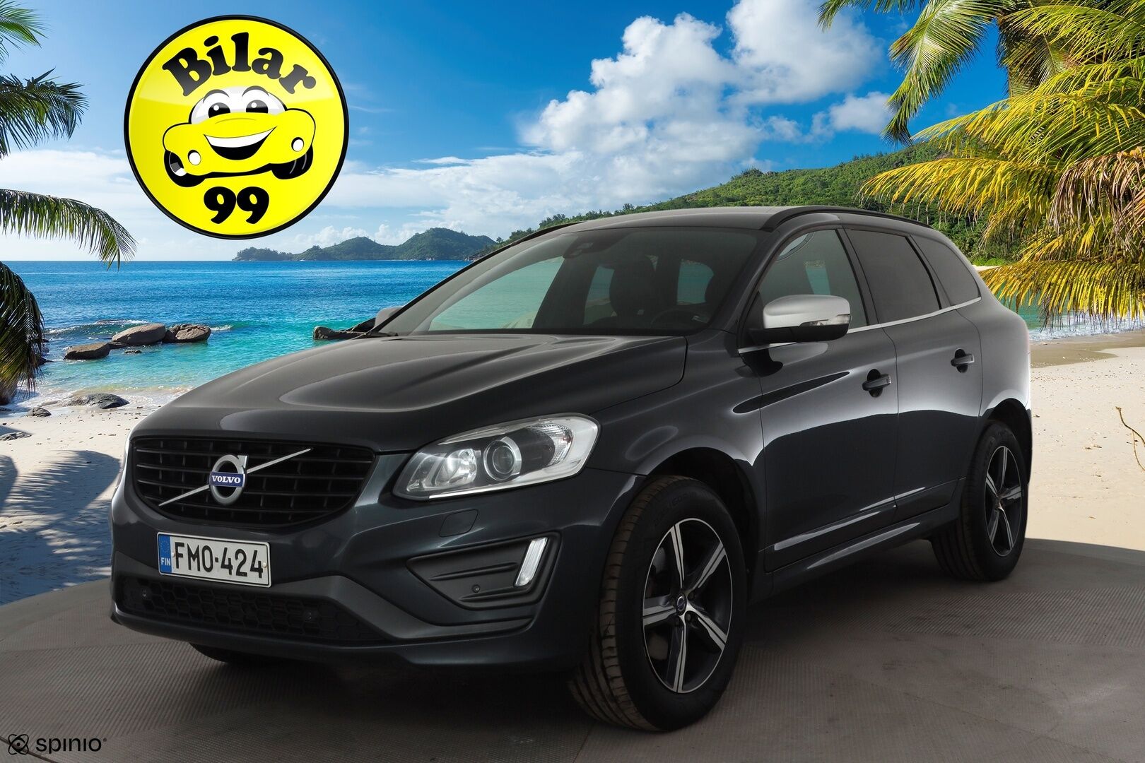Volvo XC60 2017 D4 Business Classic R-Design aut * Vakkari / Webasto / Xenon / P.kamera / Koukku / Keyless * - Suomi-auto / Kahdet renkaat