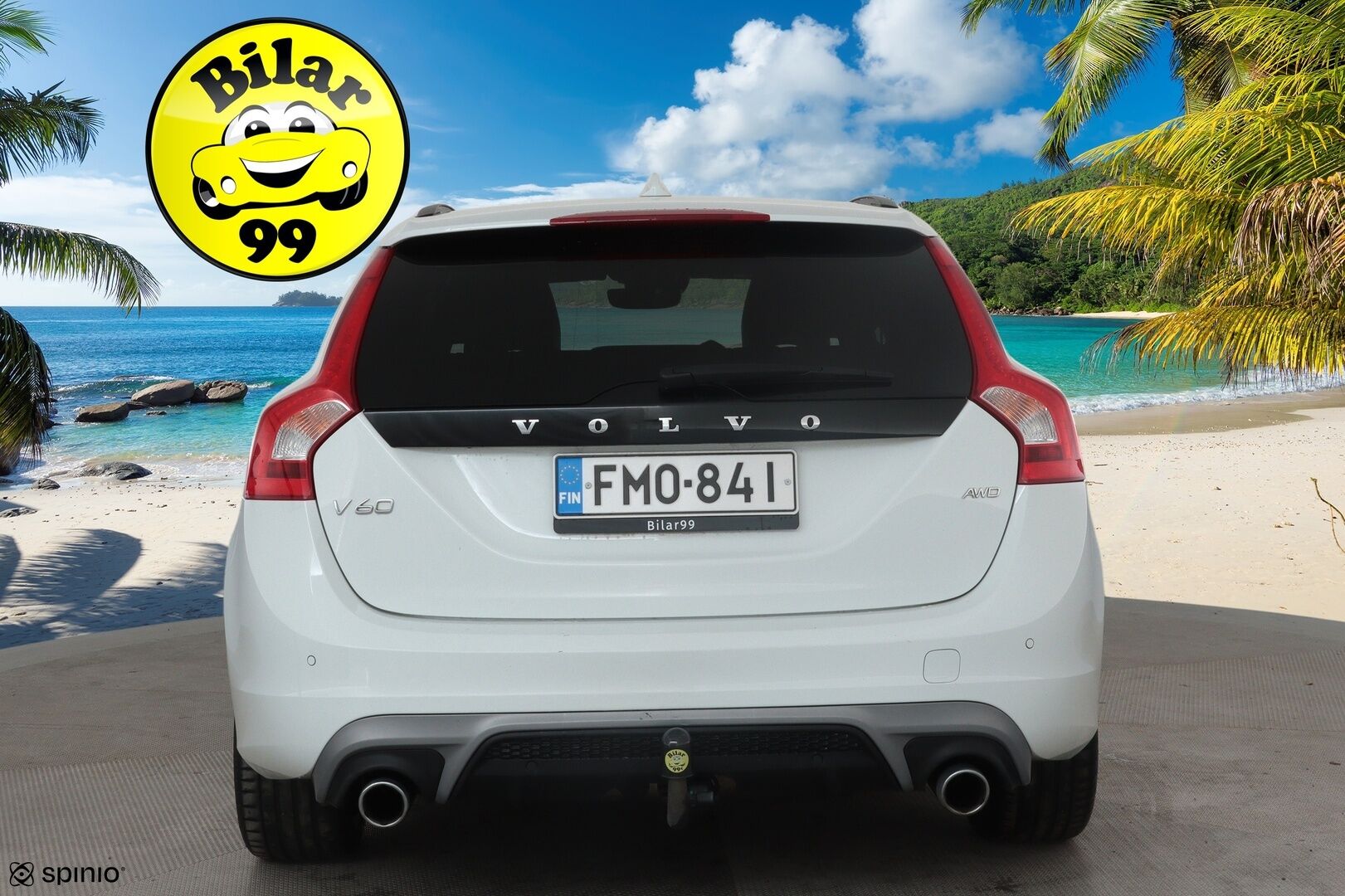 Volvo V60 2017 D4 AWD R-Design aut *Vakkari / Webasto / Koukku / Navi / Sporttipenkit / P.tutka / KeylessGo / Digimittaristo* - Suomi-auto / Kahdet renkaat aluvanteilla / Merkkihuollettu