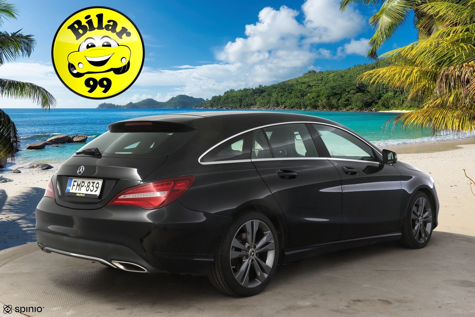 Mercedes-Benz CLA 2017 180 d A Shooting Brake Premium Business / Webasto / Led / P-kamera / Sport-istuimet - * Facelift / Suomi-auto / 2x hyvät renkaat Mersun omilla alumiinivanteilla *