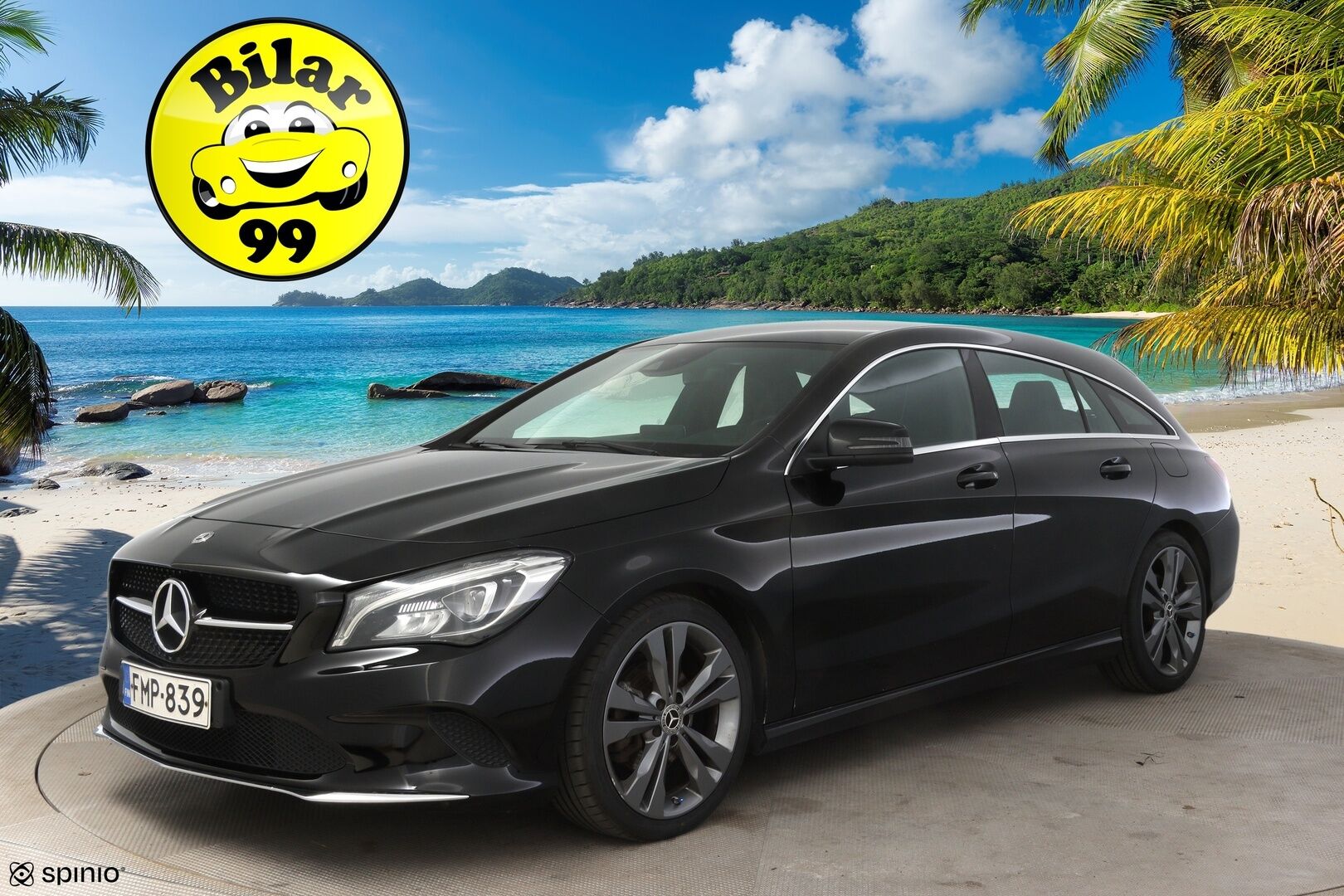 Mercedes-Benz CLA 2018 180 d A Shooting Brake Premium Business * Webasto / LED / P-Kamera / SportPenkit * - * Facelift / Suomi-Auto / Fiksusti huollettu / 2x hyvät renkaat Mersun omilla alumiinivanteilla *