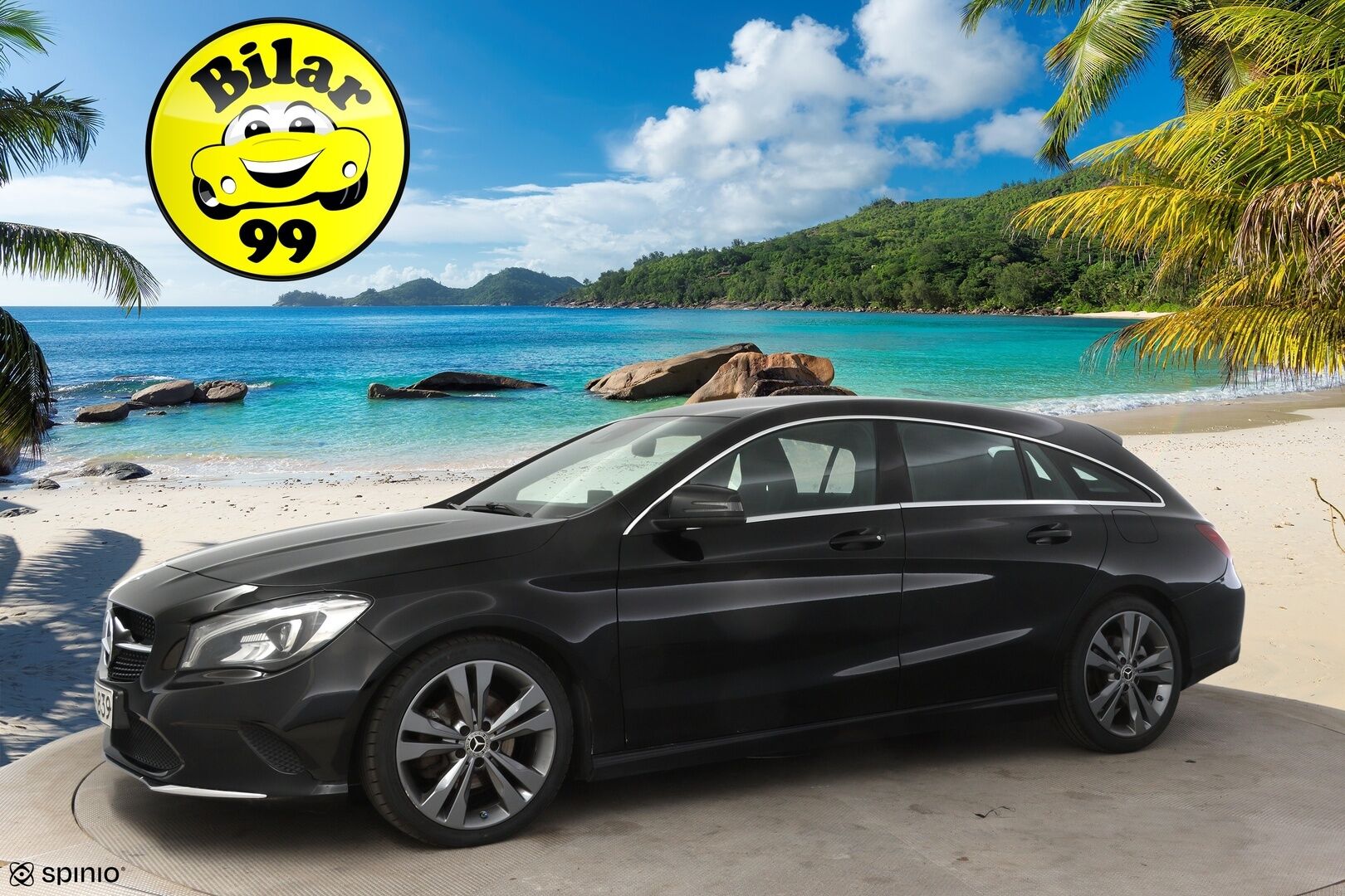 Mercedes-Benz CLA 2018 180 d A Shooting Brake Premium Business * Webasto / LED / P-Kamera / SportPenkit * - * Facelift / Suomi-Auto / Fiksusti huollettu / 2x hyvät renkaat Mersun omilla alumiinivanteilla *