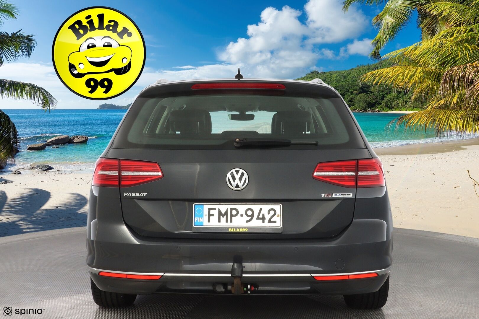 Volkswagen Passat 2017 1,6 TDI Variant Highline 88 kW (120 hv) DSG-automaatti *ACC / Vetokoukku / Lohkolämmitin / Navigointi / Carplay* - Suomi-auto / Kahdet alumiinivanteet / Kaksoismassa huollettu juuri! - Osta nyt, maksa vasta ensi vuonna