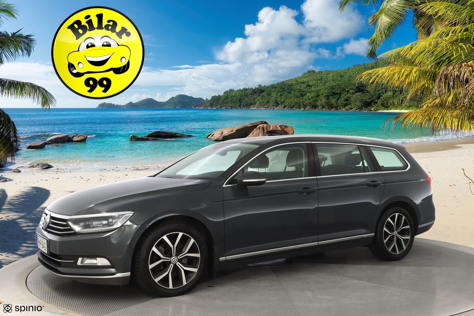 Volkswagen Passat 2017 1,6 TDI Variant Highline 88 kW (120 hv) DSG-automaatti *ACC / Vetokoukku / Lohkolämmitin / Navigointi / Carplay* - Suomi-auto / Kahdet alumiinivanteet / Kaksoismassa huollettu juuri! - Osta nyt, maksa vasta ensi vuonna