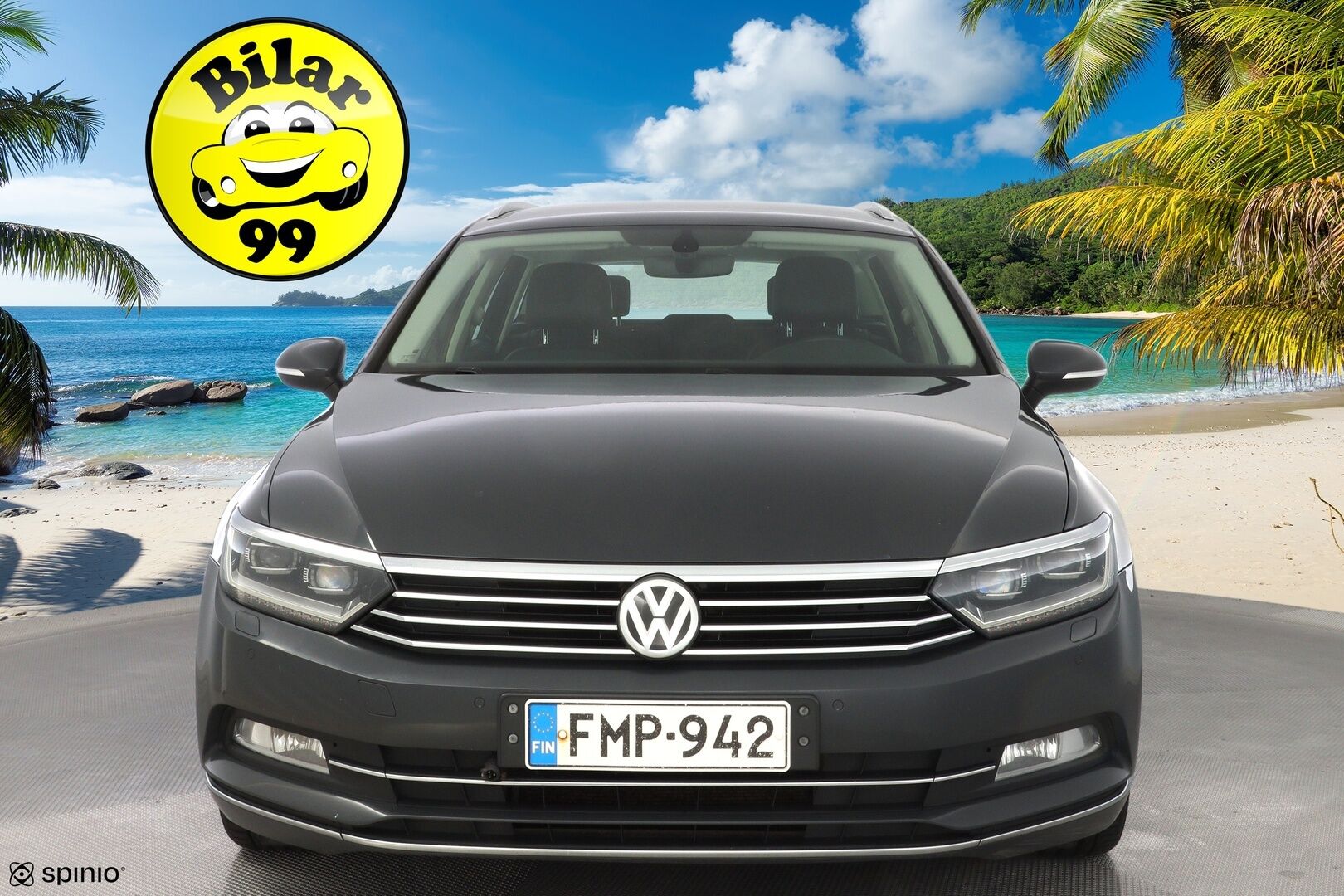 Volkswagen Passat 2017 1,6 TDI Variant Highline 88 kW (120 hv) DSG-automaatti *ACC / Vetokoukku / Lohkolämmitin / Navigointi / Carplay* - Suomi-auto / Kahdet alumiinivanteet / Kaksoismassa huollettu juuri! - Osta nyt, maksa vasta ensi vuonna