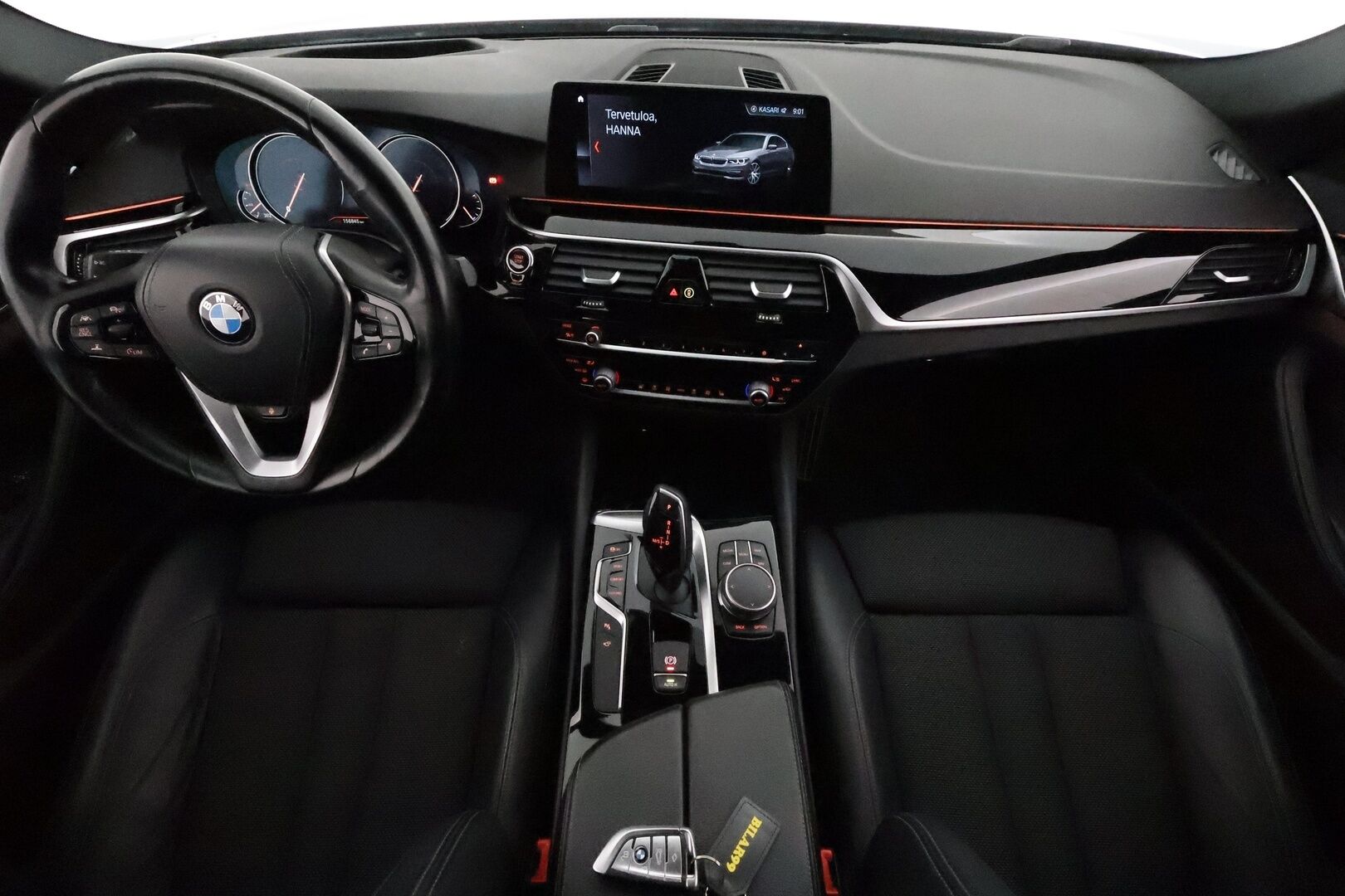 BMW 520 2017 G30 Sedan 520d A Business SportLine **ACC / HUD / 360° / Koukku / Adapt.LED / Digimittaristo / Navi / Lohkolämmitin** - Suomi-auto