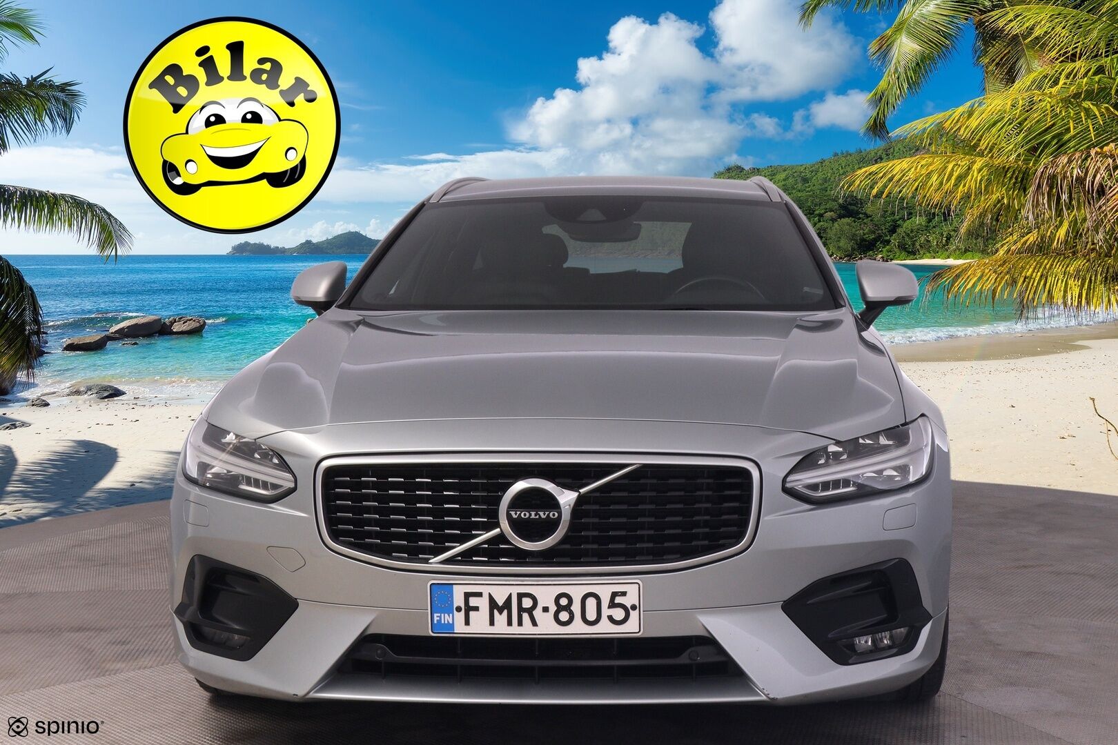 Volvo V90 2017 D5 AWD R-Design aut - | Webasto | Koukku Alletaittuva | ACC | Premium Audio | VOC | LED | Sport Istuimet | Ei AdBlue-järjestelmää |