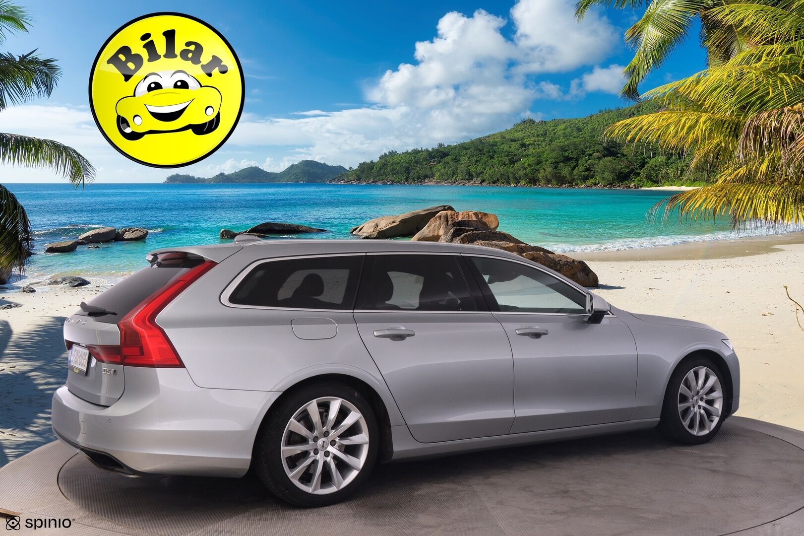 Volvo V90 2017 D5 AWD R-Design aut - | Webasto | Koukku Alletaittuva | ACC | Premium Audio | VOC | LED | Sport Istuimet | Ei AdBlue-järjestelmää |