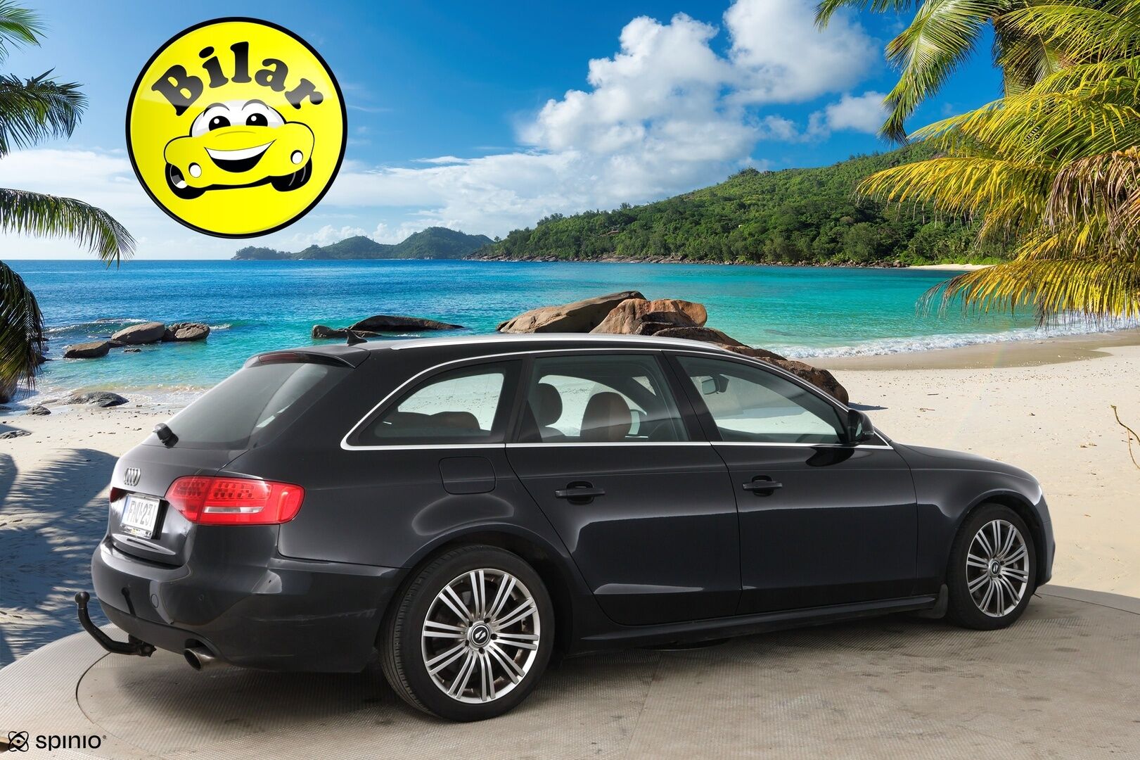 Audi A4 2008 A4 Farmari (AC) 4ov 1984cm3 | YritysOutlet - Myydään vain yrityksille - Vakkari | Nahat | Vetokoukku | 7kk leimaa!