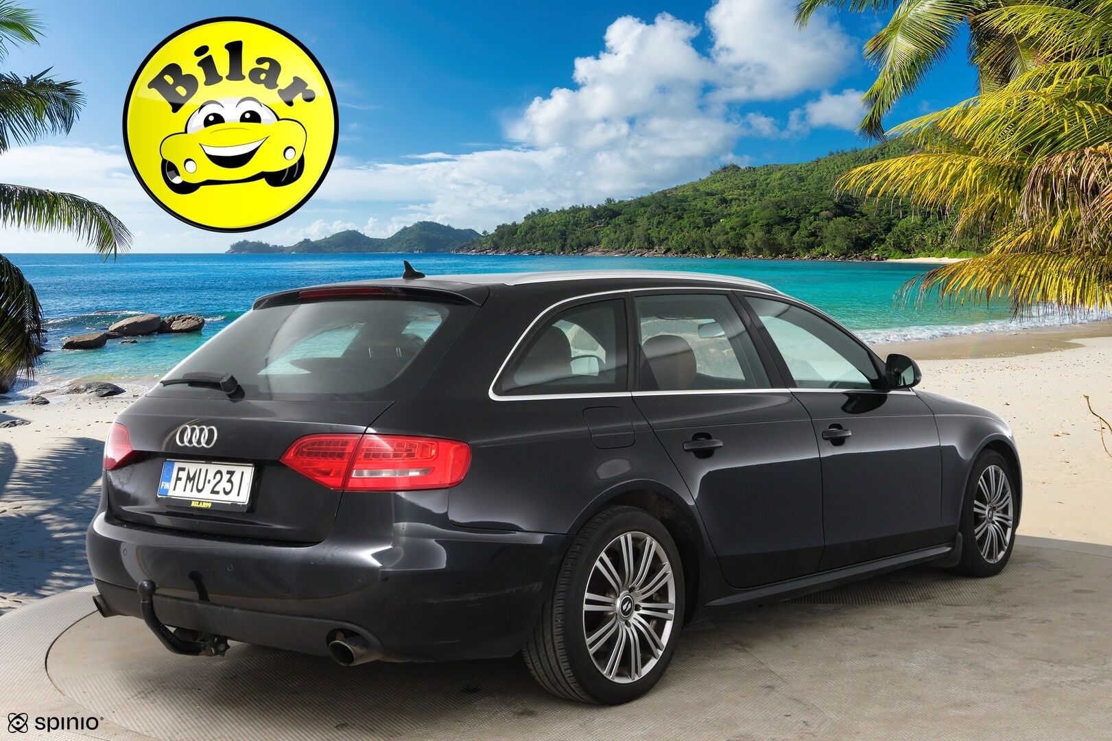 Audi A4 2008 A4 Farmari (AC) 4ov 1984cm3 | YritysOutlet - Myydään vain yrityksille - Vakkari | Nahat | Vetokoukku | 7kk leimaa!