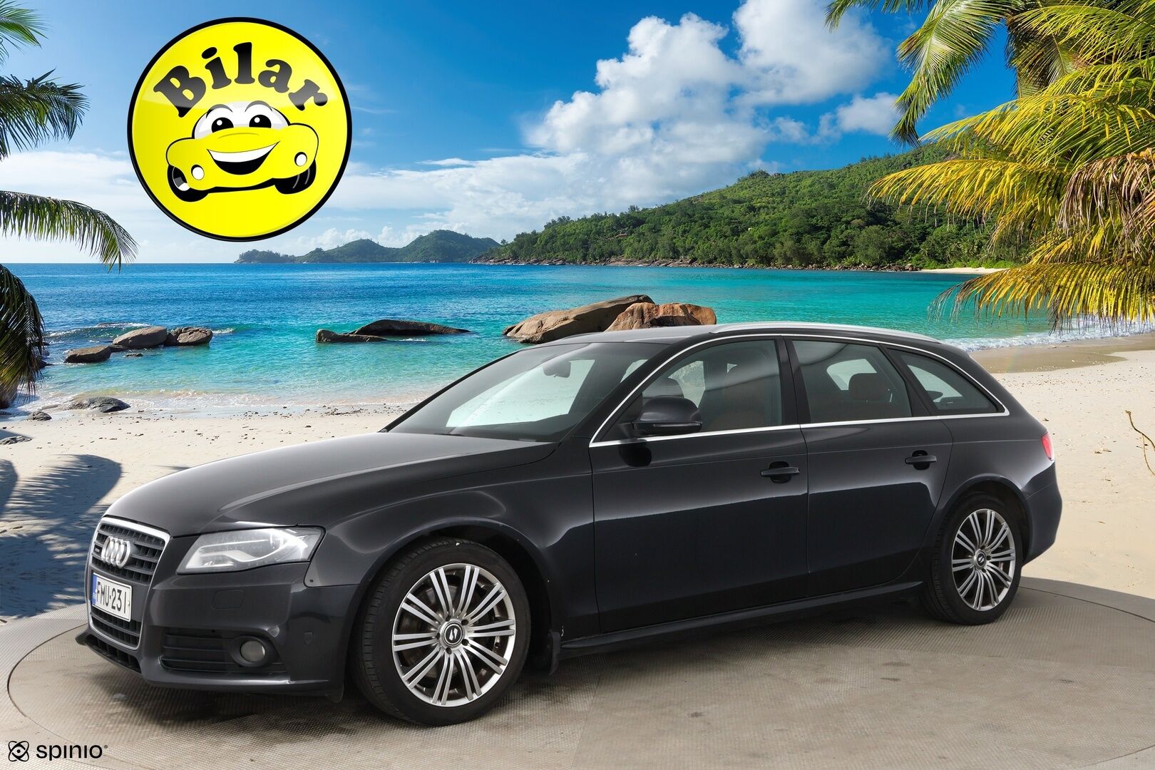 Audi A4 2008 A4 Farmari (AC) 4ov 1984cm3 | YritysOutlet - Myydään vain yrityksille - Vakkari | Nahat | Vetokoukku | 7kk leimaa!