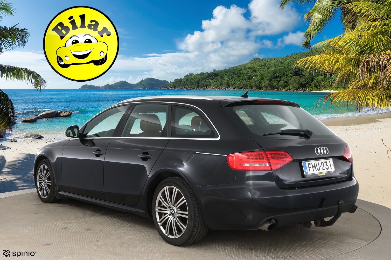 Audi A4 2008 A4 Farmari (AC) 4ov 1984cm3 | YritysOutlet - Myydään vain yrityksille - Vakkari | Nahat | Vetokoukku | 7kk leimaa!