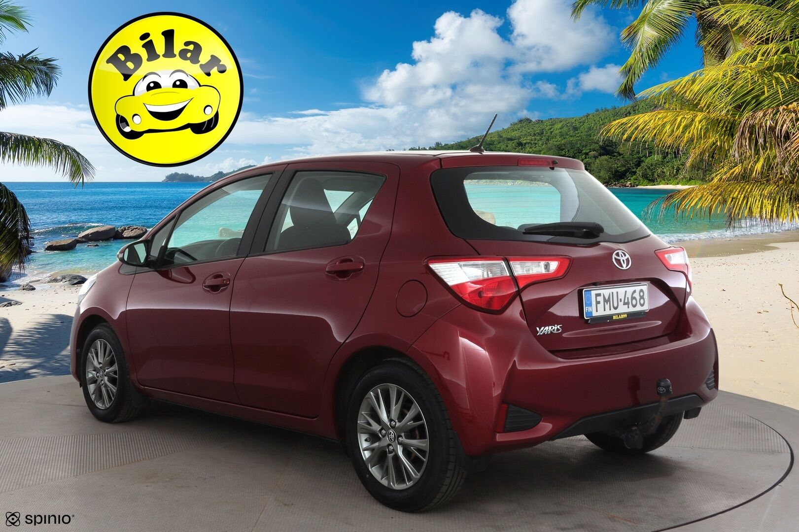 Toyota Yaris 2017 1,5 Dual VVT-i Launch Edition 5ov Multidrive S - | Koukku | P.Kamera | Navi | Kaistavahti | Kaukovaloautomatiikka | Vakkari | Bluetooth | Kahdet renkaat | Merkkihuollot | Suomi-auto | 
