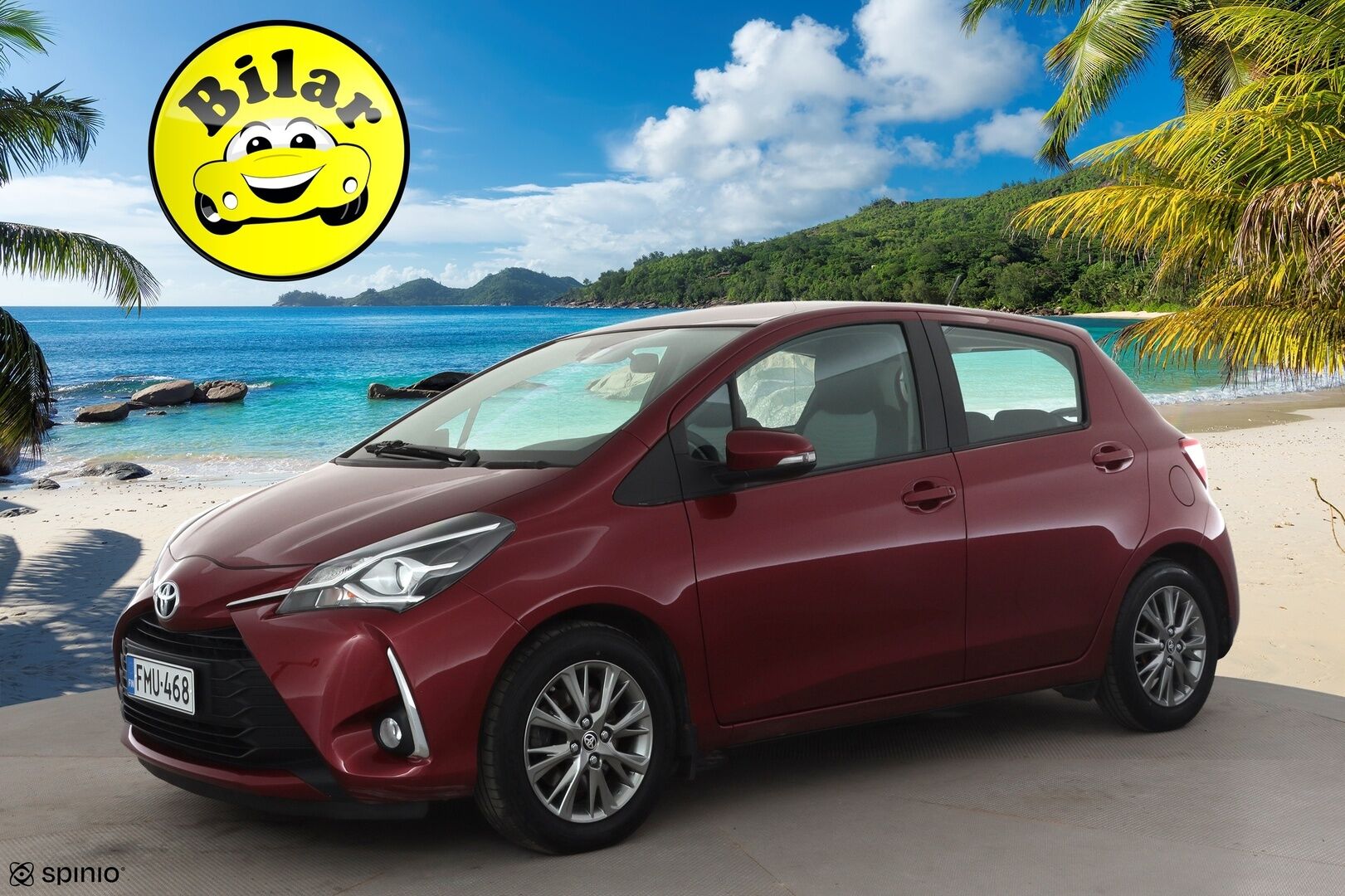 Toyota Yaris 2017 1,5 Dual VVT-i Launch Edition 5ov Multidrive S - | Koukku | P.Kamera | Navi | Kaistavahti | Kaukovaloautomatiikka | Vakkari | Bluetooth | Kahdet renkaat | Merkkihuollot | Suomi-auto | 