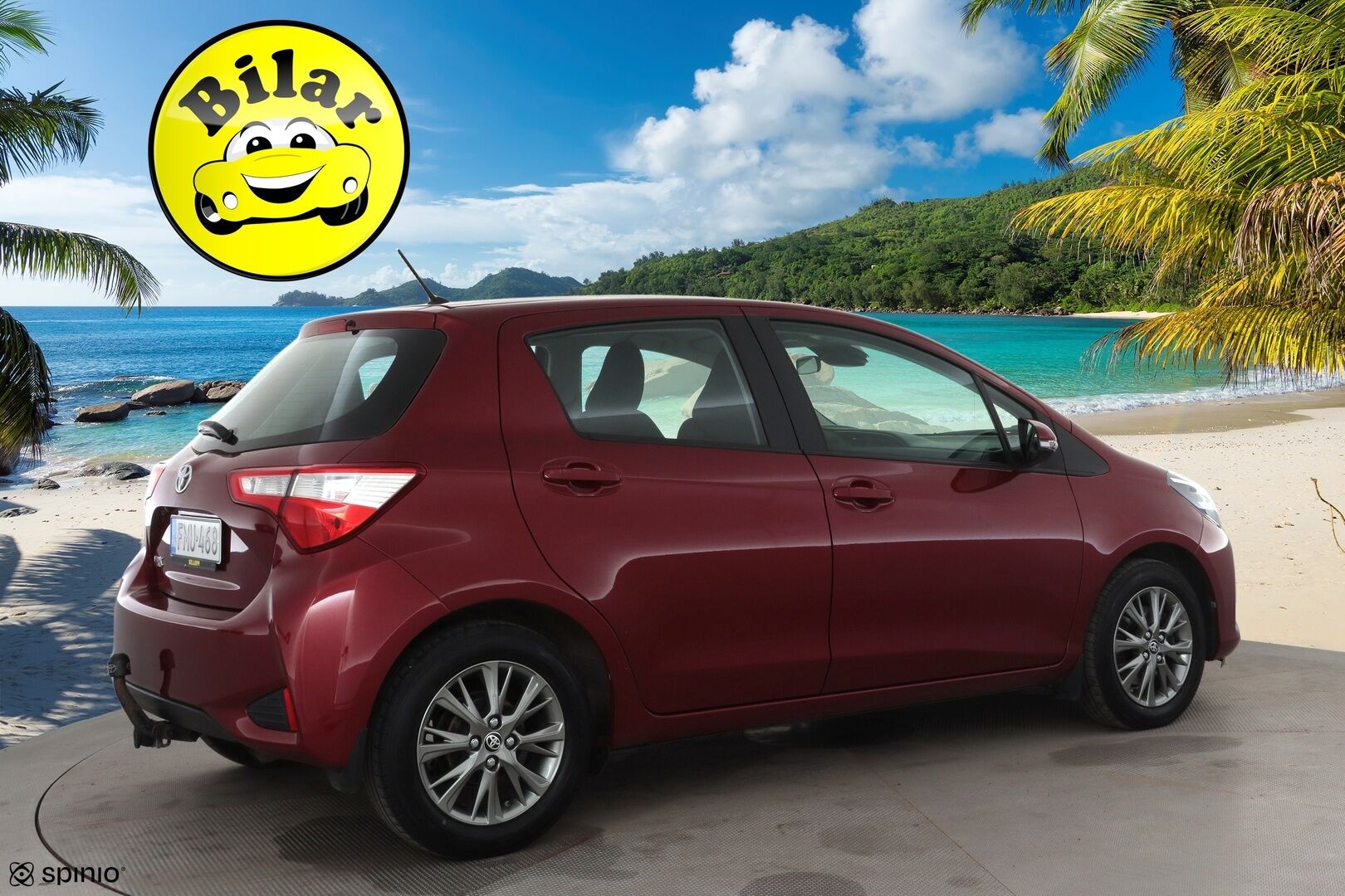 Toyota Yaris 2017 1,5 Dual VVT-i Launch Edition 5ov Multidrive S - | Koukku | P.Kamera | Navi | Kaistavahti | Kaukovaloautomatiikka | Vakkari | Bluetooth | Kahdet renkaat | Merkkihuollot | Suomi-auto | 