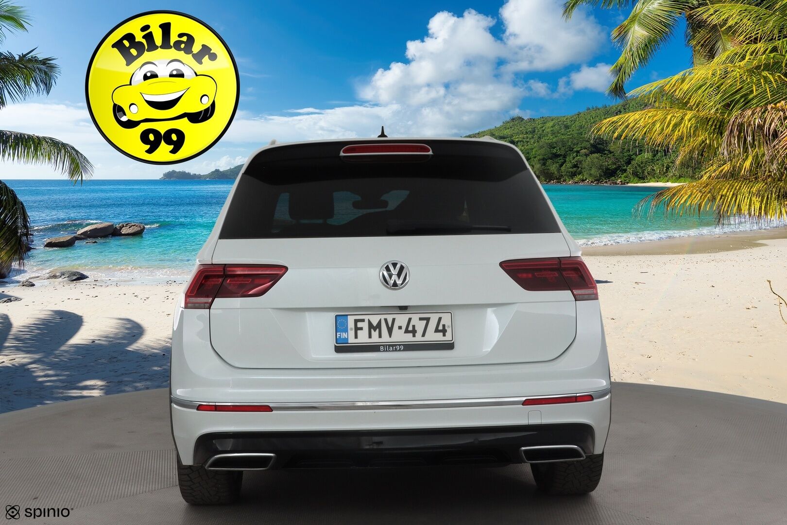 Volkswagen Tiguan 2017 R-line Highline 2,0 TDI SCR (240 hv) 4MOTION DSG * ACC / P.kamera / Webasto / Adapt.LED / Dynaudio / Navi * - Muistipenkki / Koukku / Suomi-auto / Kahdet renkaat aluvanteilla 