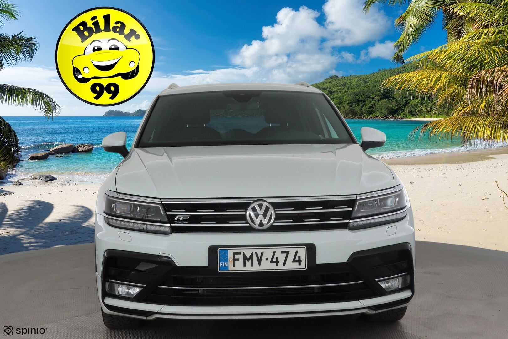 Volkswagen Tiguan 2017 R-line Highline 2,0 TDI SCR (240 hv) 4MOTION DSG * ACC / P.kamera / Webasto / Adapt.LED / Dynaudio / Navi * - Muistipenkki / Koukku / Suomi-auto / Kahdet renkaat aluvanteilla 