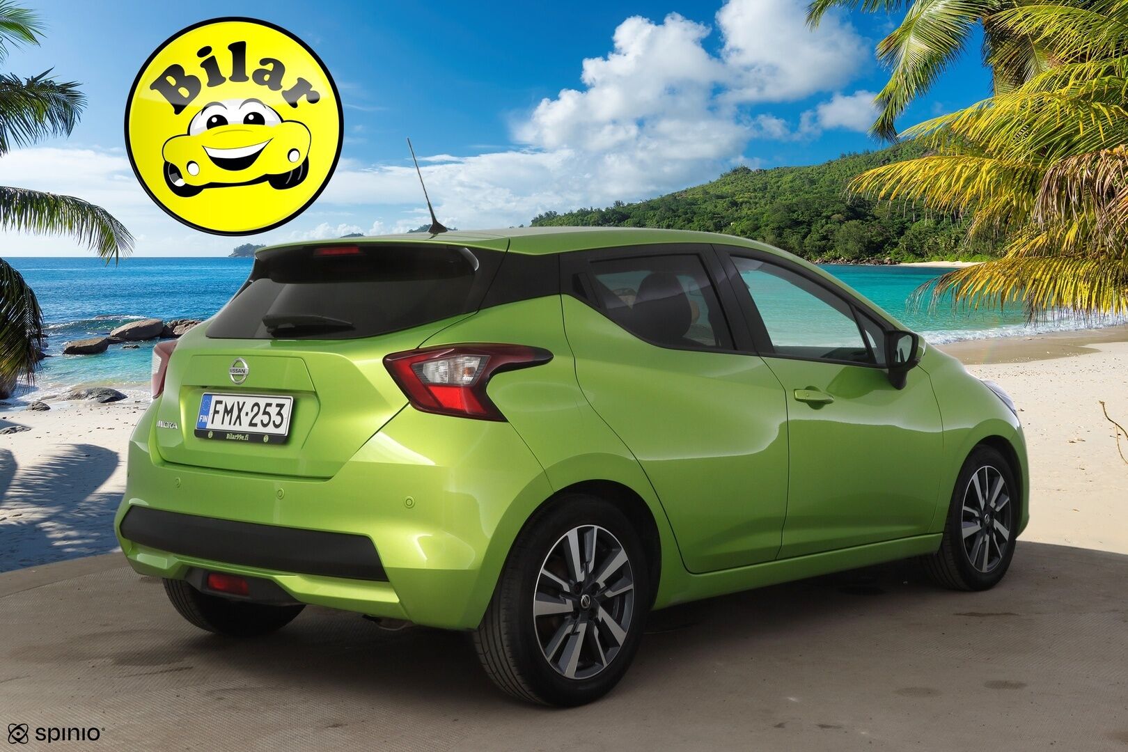 Nissan Micra 2018 IG-T 90 S/S N-Connecta 5M/T Tech pack - | 360 kamera | BOSE- audio | Avaimeton kulku ja käynnistys | Lohkolämmitin ja sisätilalämmitin | Vakionopeussäädin | Kaistavahti | Katveavustin | Navi |