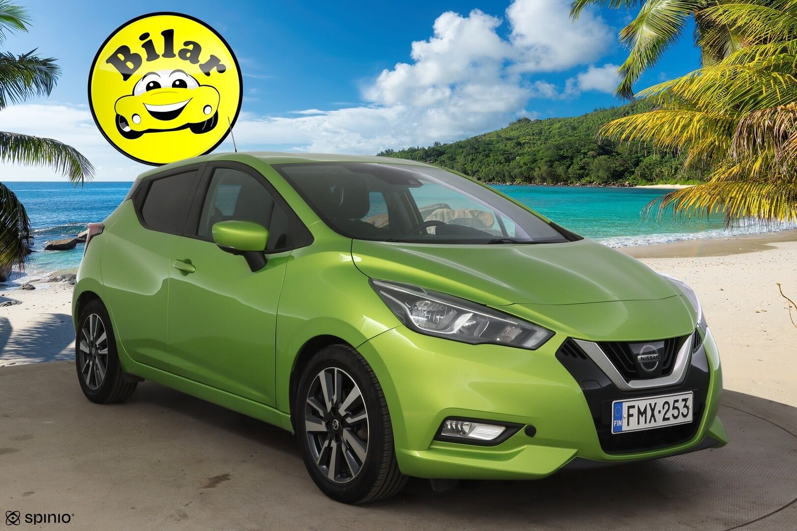Nissan Micra 2018 IG-T 90 S/S N-Connecta 5M/T Tech pack - | 360 kamera | BOSE- audio | Avaimeton kulku ja käynnistys | Lohkolämmitin ja sisätilalämmitin | Vakionopeussäädin | Kaistavahti | Katveavustin | Navi |