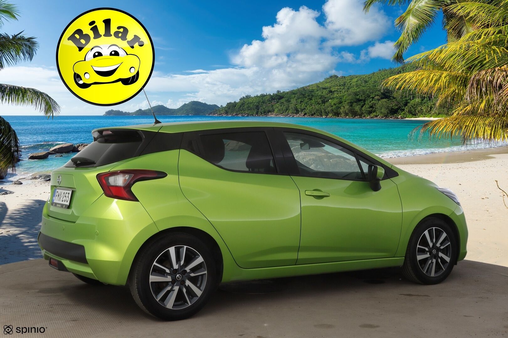Nissan Micra 2018 IG-T 90 S/S N-Connecta 5M/T Tech pack - | 360 kamera | BOSE- audio | Avaimeton kulku ja käynnistys | Lohkolämmitin ja sisätilalämmitin | Vakionopeussäädin | Kaistavahti | Katveavustin | Navi |