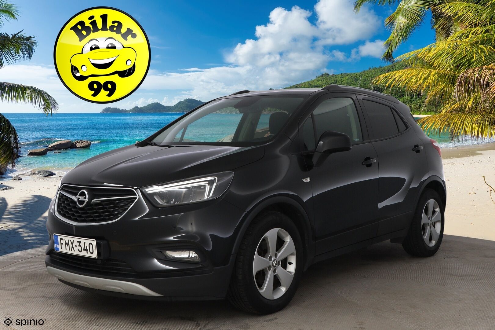Opel Mokka 2018 X Enjoy 1,4 Turbo 103kW AT6 * Suomiauto / Koukku / Vakkari / LED / Lohko & Sisäpistoke / Peruutustutkat - Metalliväri / Särmä huoltohistoria / 2x renkaat aluvantein!