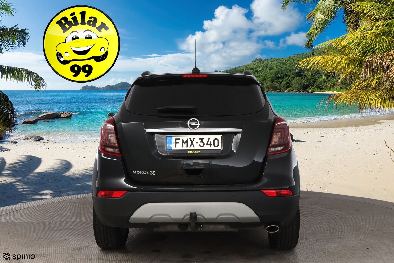 Opel Mokka 2018 X Enjoy 1,4 Turbo 103kW AT6 * Suomiauto / Koukku / Vakkari / LED / Lohko & Sisäpistoke / Peruutustutkat - Metalliväri / Särmä huoltohistoria / 2x renkaat aluvantein!