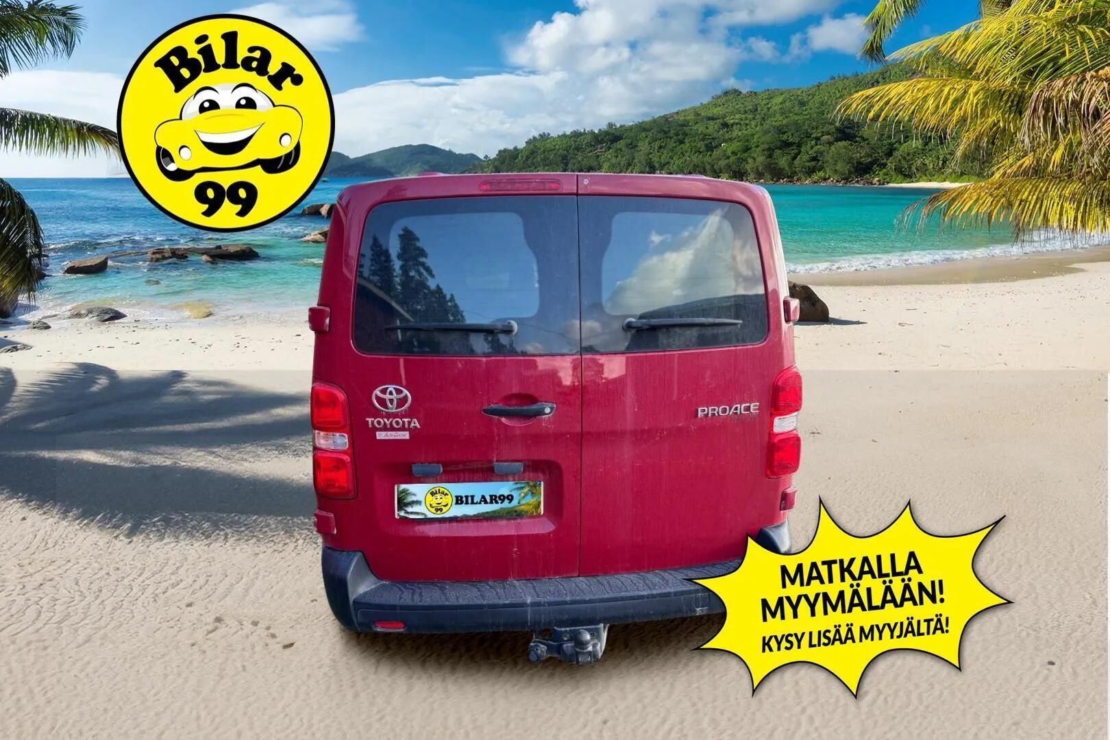 Toyota Proace 2018 L2 2,0 D 120 -  | Suomi-auto | Webasto | Karjapuskuri | LED-Lisävalo | Koukku | ALV-vähennyskelpoinen | 