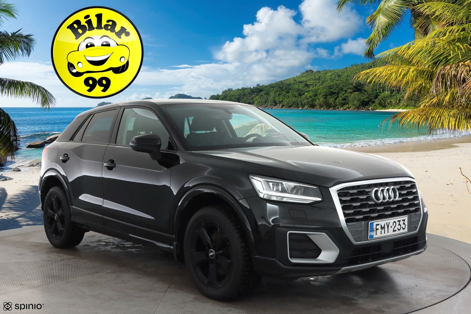 Audi Q2 2018 Business Sport 1,4 TFSI COD 110 kW S tronic * Webasto / Adapt.Vakkari / LED / Audi Smartphone / KeyLess / Peruutustutka - Kahdet renkaat aluvanteilla - HULLUT AVAJAISHULINAT KORKOTARJOUS 3,29 %
