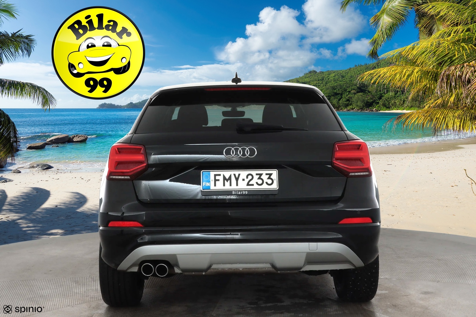 Audi Q2 2018 Business Sport 1,4 TFSI COD 110 kW S tronic * ACC / Webasto / LED / P.Tutka / Audi Smartphone / Keyless * - Kahdet renkaat aluvanteilla