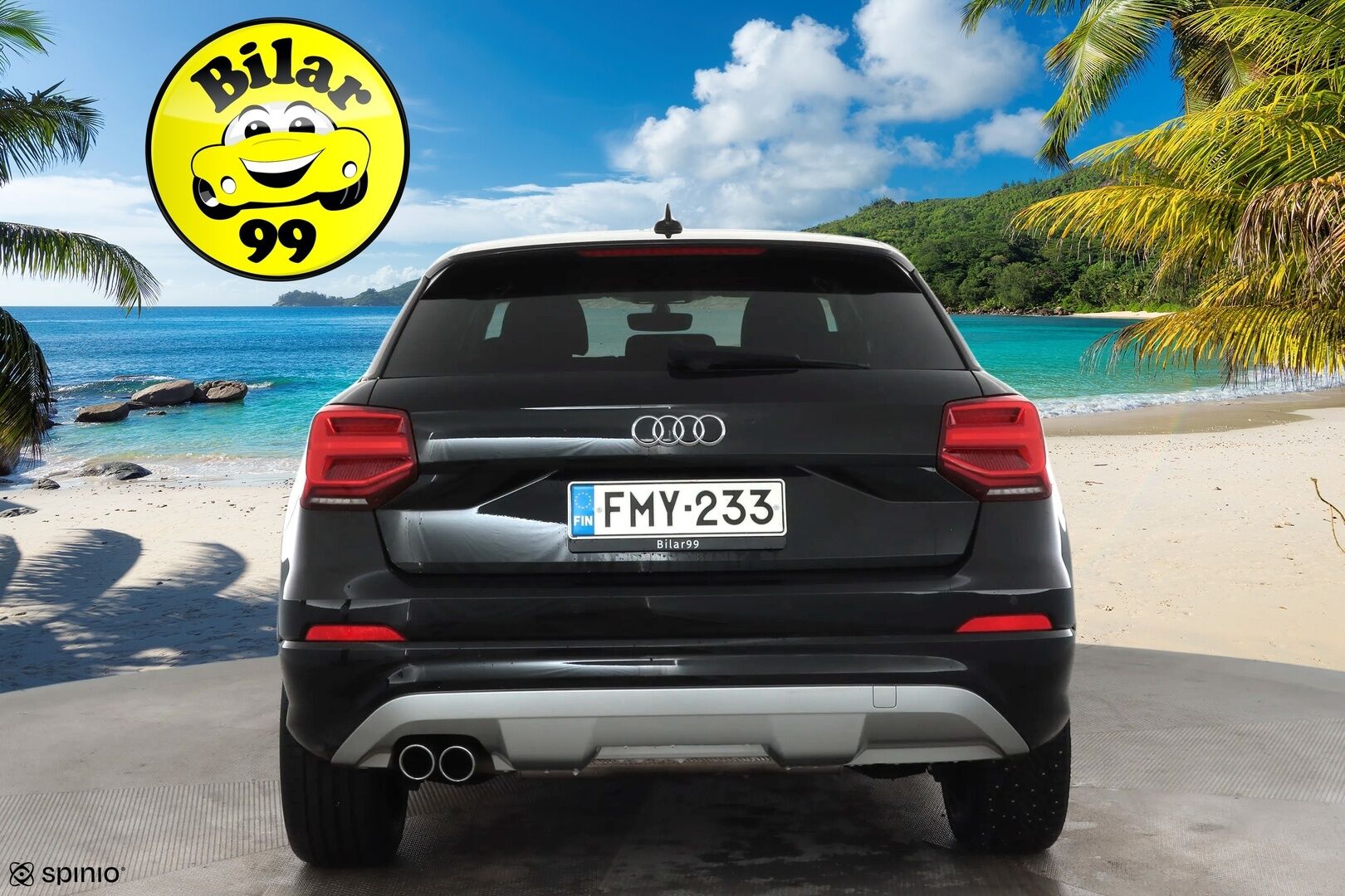 Audi Q2 2018 Business Sport 1,4 TFSI COD 110 kW S tronic * Webasto / Adapt.Vakkari / LED / Audi Smartphone / KeyLess / Peruutustutka - Kahdet renkaat aluvanteilla - HULLUT AVAJAISHULINAT KORKOTARJOUS 3,29 %