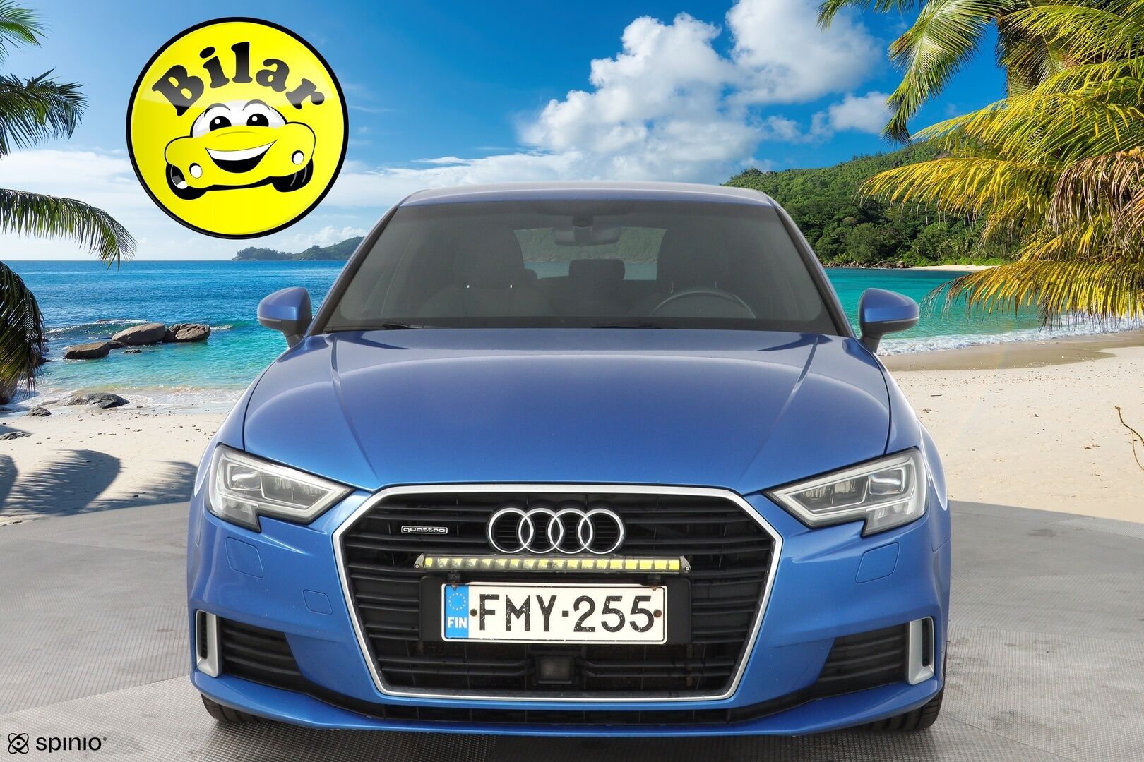 Audi A3 2018 Sportback Pro Business Sport Edition 2,0 TFSI 140 kW quattro S tronic - KATSO HINTA!! | ACC | P-tutkat | Sporttipenkit| Kahdet renkaat | Fiksut huollot