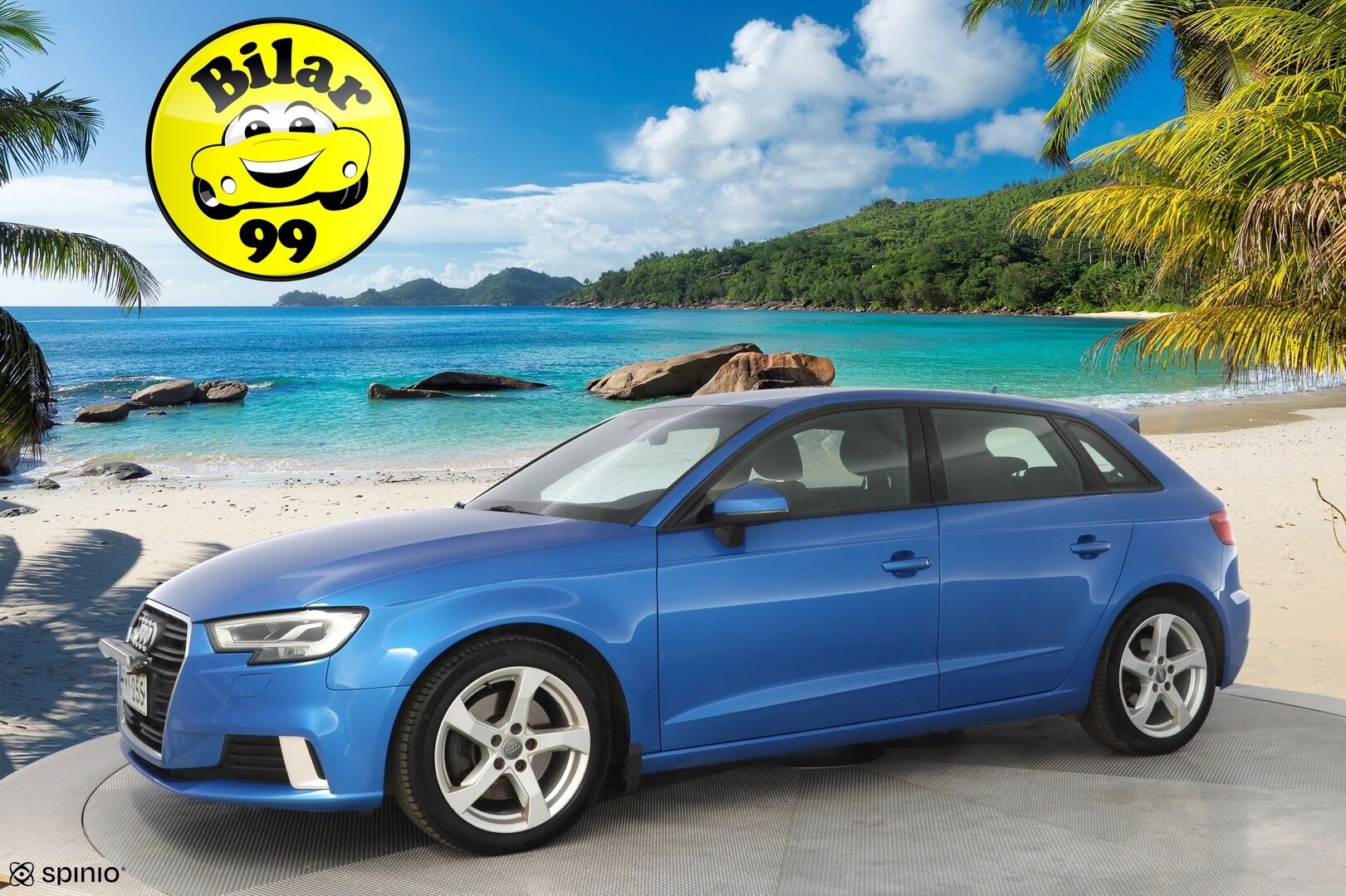 Audi A3 2018 Sportback Pro Business Sport Edition 2,0 TFSI 140 kW quattro S tronic / Adapt.vakkari / P-tutkat / Sport-penkit - 2 x renkaat / seuraava katsastus 01/27 / Hyvä huoltohistoria - HULLUT AVAJAISHULINAT KORKOTARJOUS 3,29 %