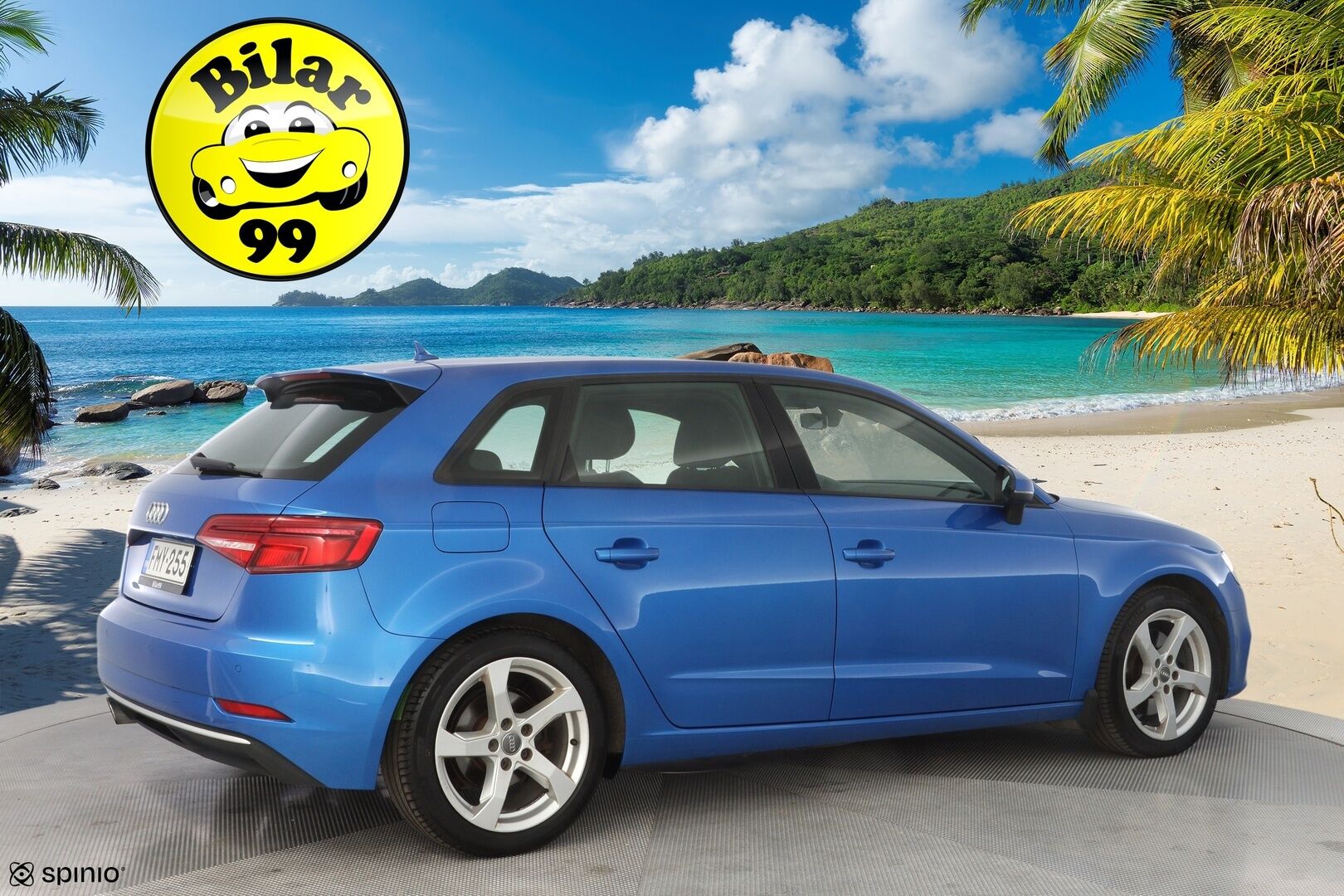 Audi A3 2018 Sportback Pro Business Sport Edition 2,0 TFSI 140 kW quattro S tronic / Adapt.vakkari / P-tutkat / Sport-penkit - 2 x renkaat / seuraava katsastus 01/27 / Hyvä huoltohistoria - HULLUT AVAJAISHULINAT KORKOTARJOUS 3,29 %