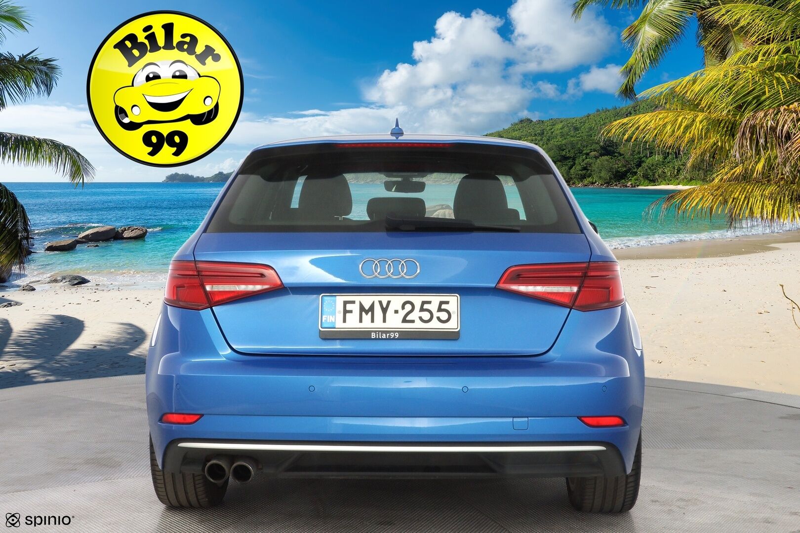 Audi A3 2018 Sportback Pro Business Sport Edition 2,0 TFSI 140 kW quattro S tronic / Adapt.vakkari / P-tutkat / Sport-penkit - 2 x renkaat / seuraava katsastus 01/27 / Hyvä huoltohistoria - HULLUT AVAJAISHULINAT KORKOTARJOUS 3,29 %