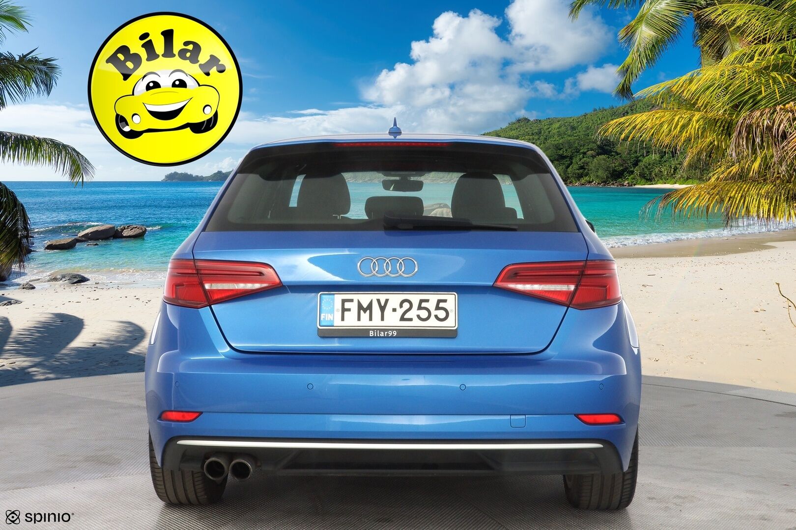 Audi A3 2018 Sportback Pro Business Sport Edition 2,0 TFSI 140 kW quattro S tronic - ACC | P-tutkat | Sporttipenkit| Kahdet renkaat | Fiksut huollot