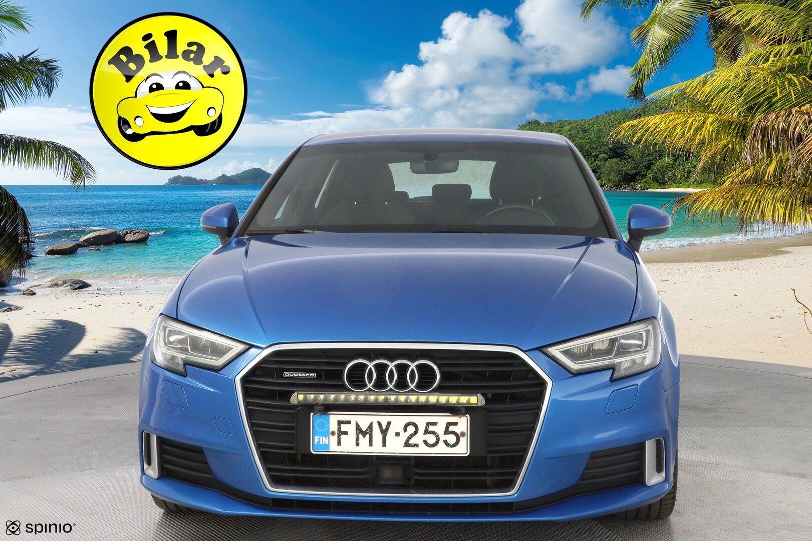 Audi A3 2018 Sportback Pro Business Sport Edition 2,0 TFSI 140 kW quattro S tronic - ACC | P-tutkat | Sporttipenkit| Kahdet renkaat | Fiksut huollot