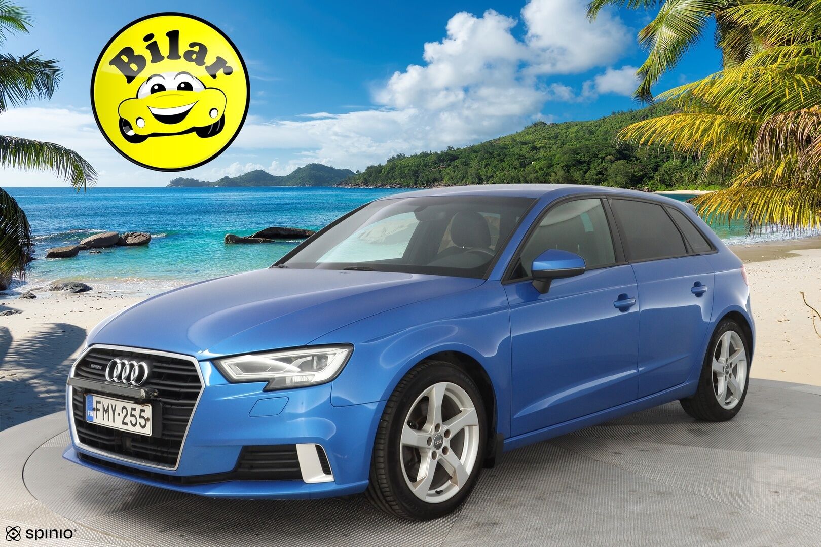 Audi A3 2018 Sportback Pro Business Sport Edition 2,0 TFSI 140 kW quattro S tronic - KATSO HINTA!! | ACC | P-tutkat | Sporttipenkit| Kahdet renkaat | Fiksut huollot