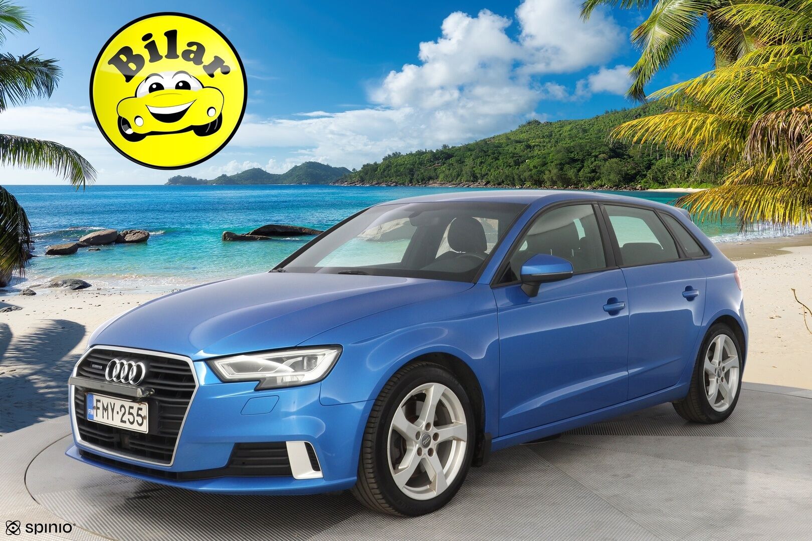 Audi A3 2018 Sportback Pro Business Sport Edition 2,0 TFSI 140 kW quattro S tronic - ACC | P-tutkat | Sporttipenkit| Kahdet renkaat | Fiksut huollot